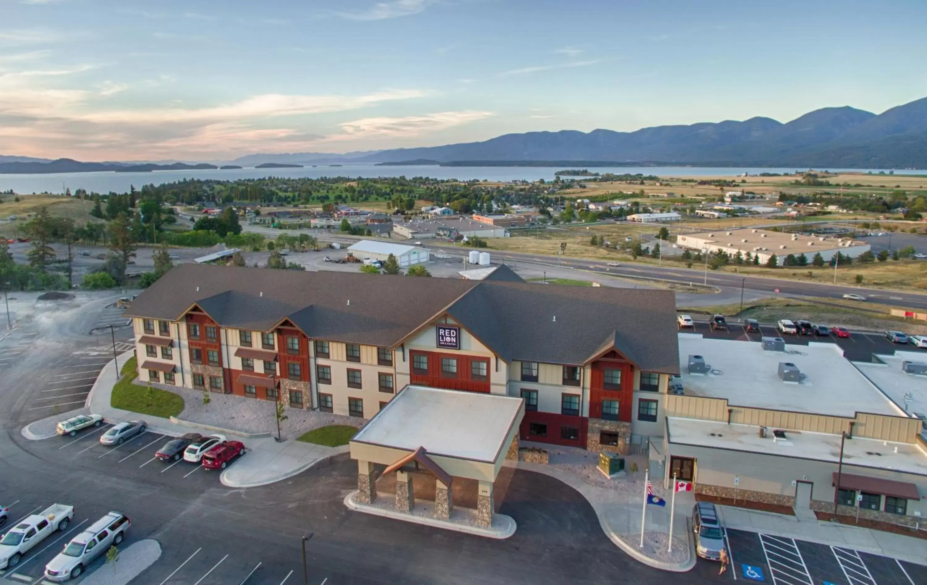 Bird's eye view in Red Lion Ridgewater Inn & Suites Polson