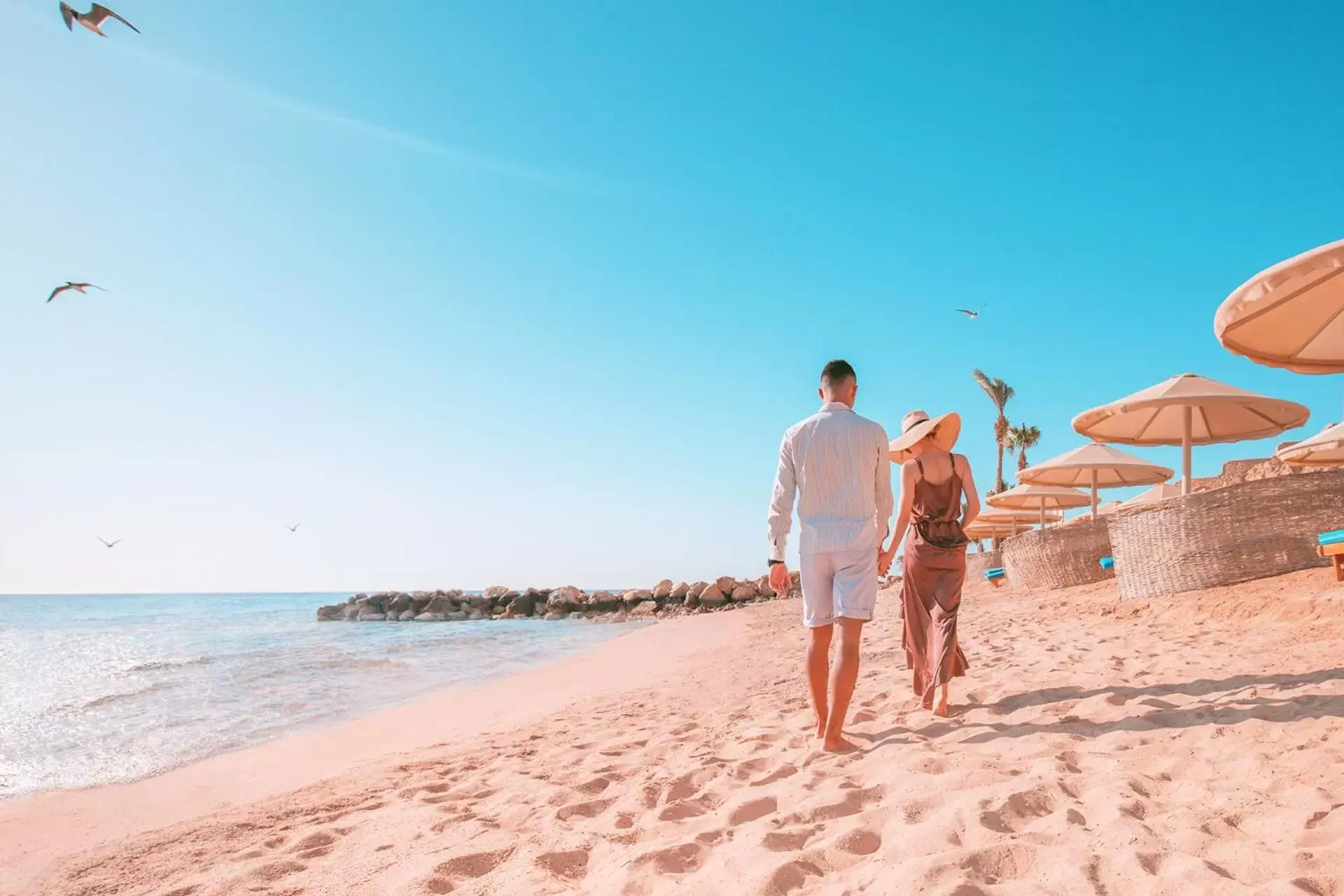 Beach in Pickalbatros Citadel Resort Sahl Hasheesh