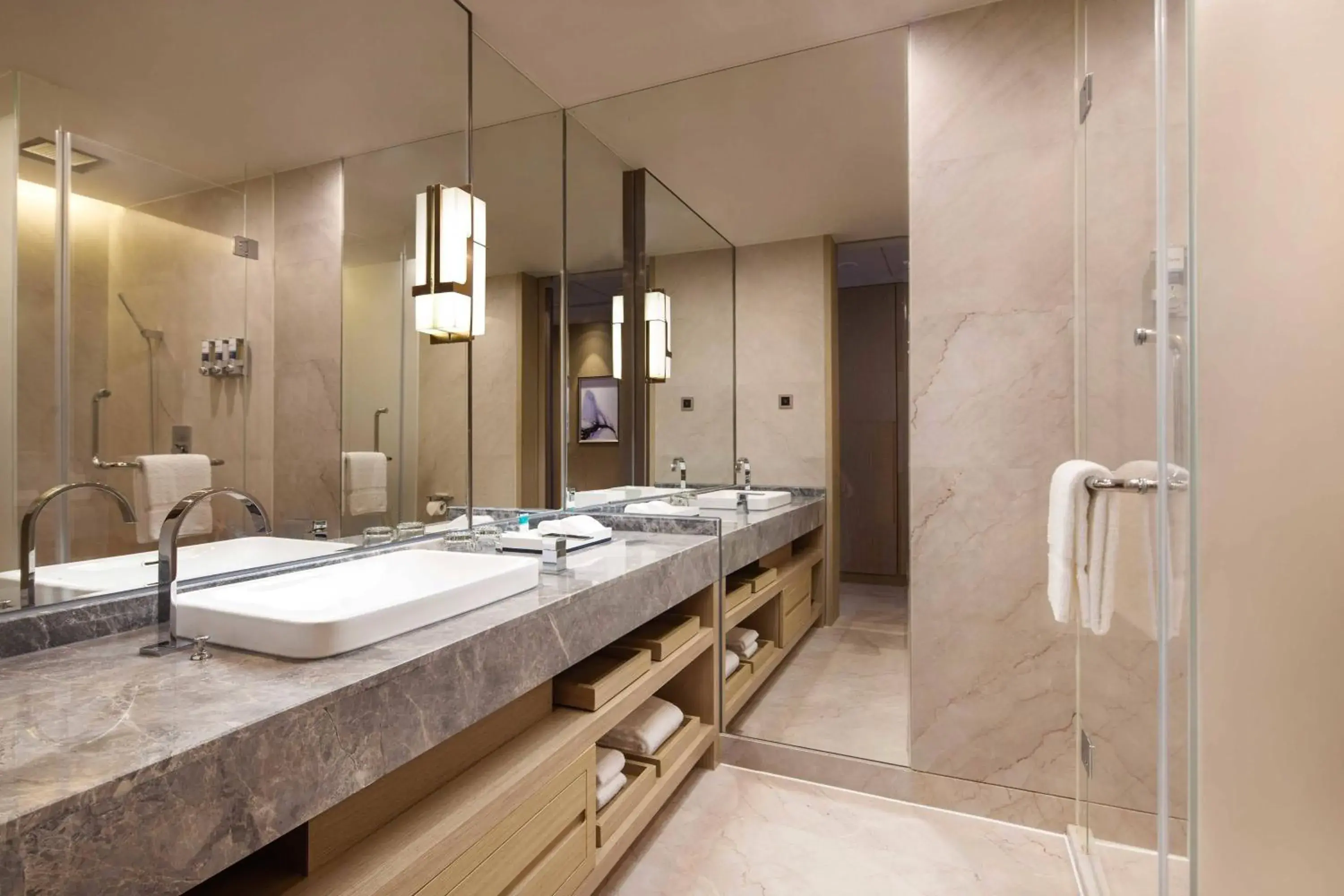 Bathroom in Four Points by Sheraton Hefei, Baohe