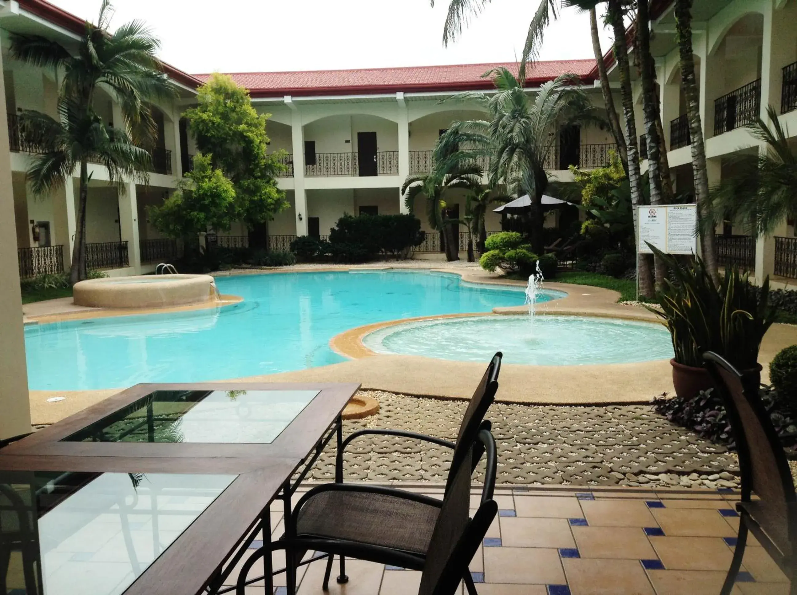 Pool view in Citystate Asturias Hotel Palawan Pool view in Citystate Asturias Hotel Palawan