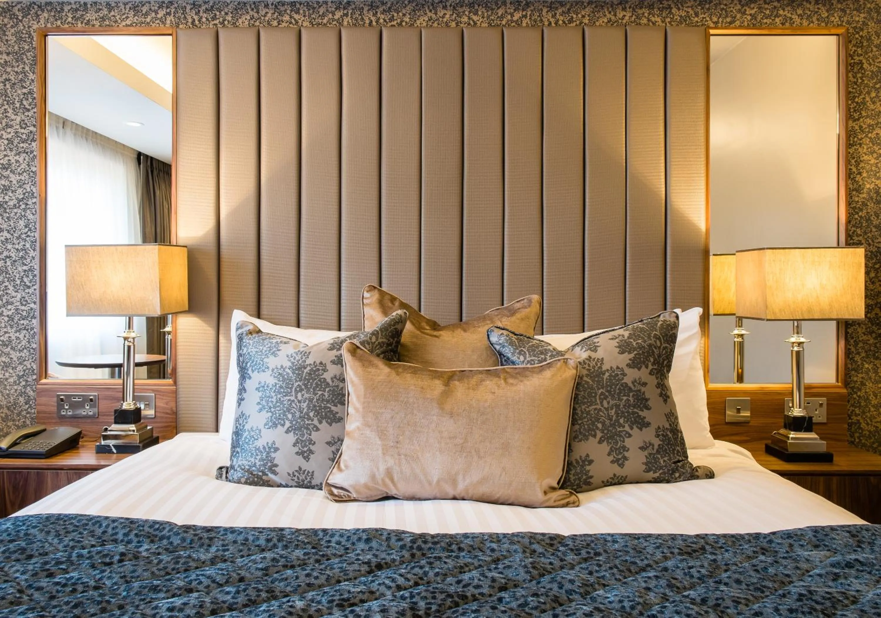 Bed in Lea Marston Hotel