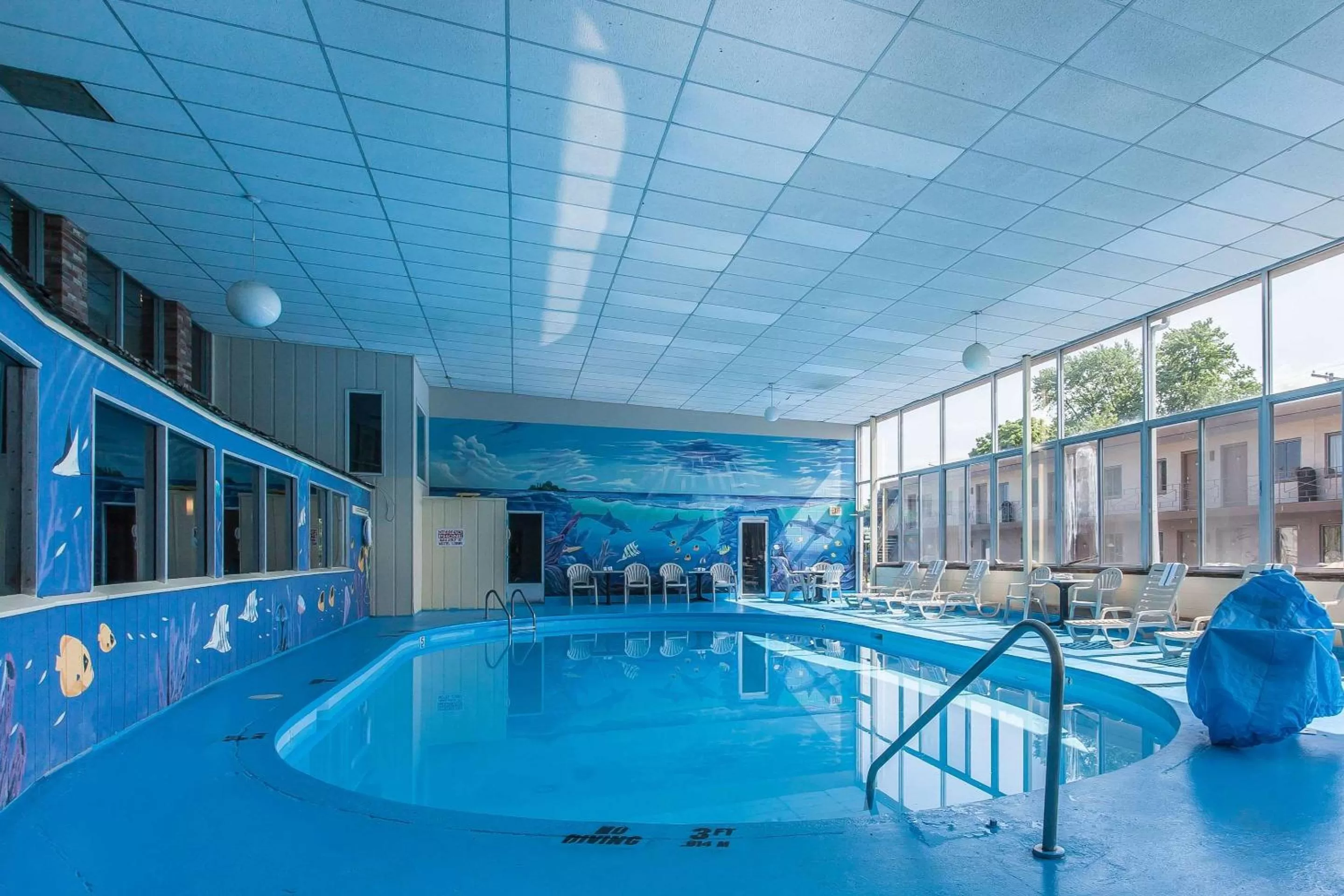 On site in Rodeway Inn Sandusky North