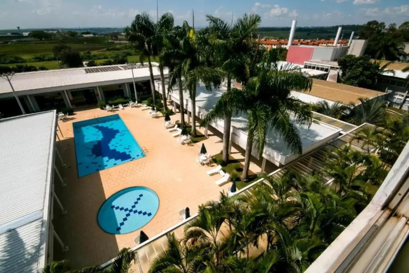 Property building, Pool View in Hotel Premium Campinas