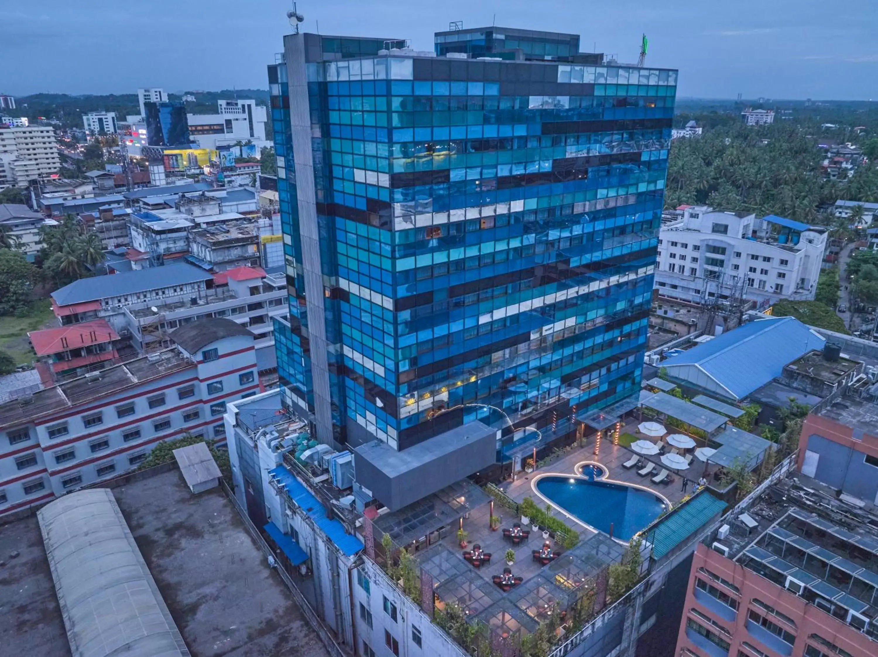 Bird's-eye View in The Raviz Calicut