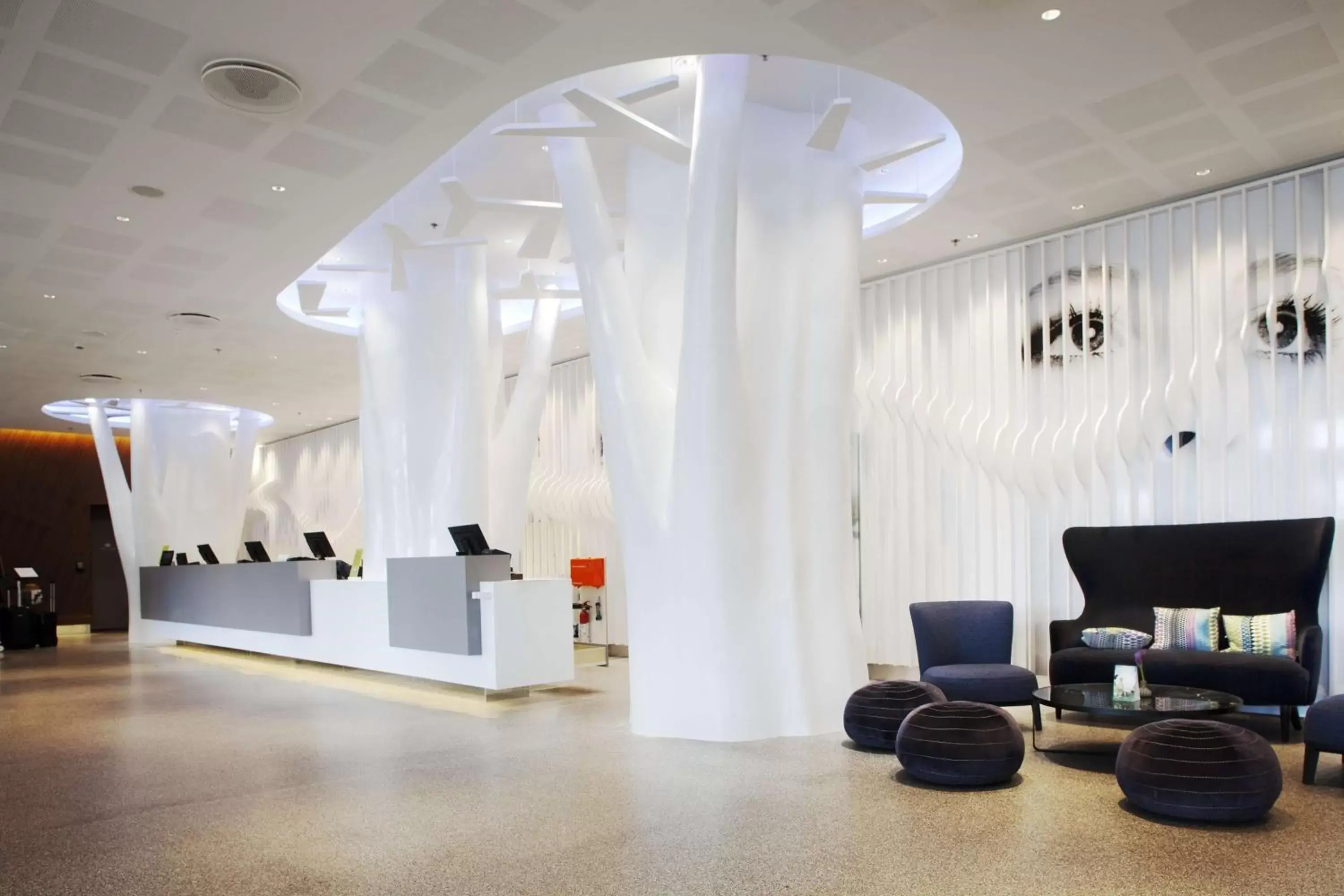 Lobby or reception in Scandic Copenhagen