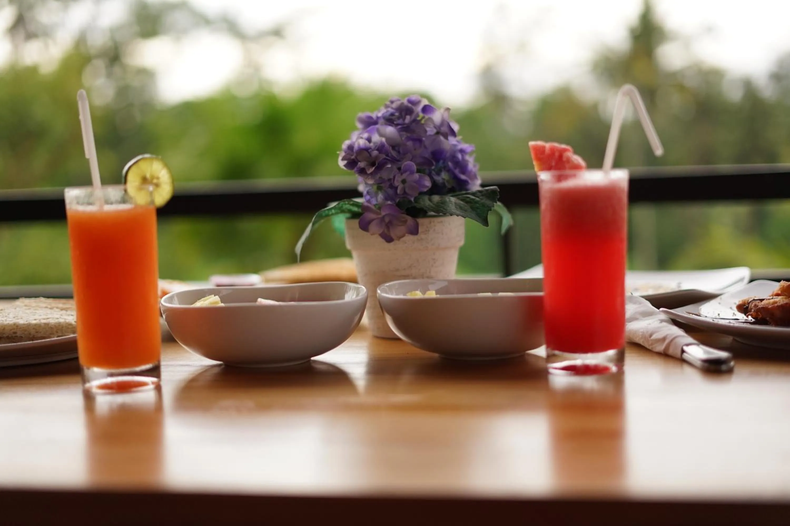 Breakfast in Dewi Sri Private Villa