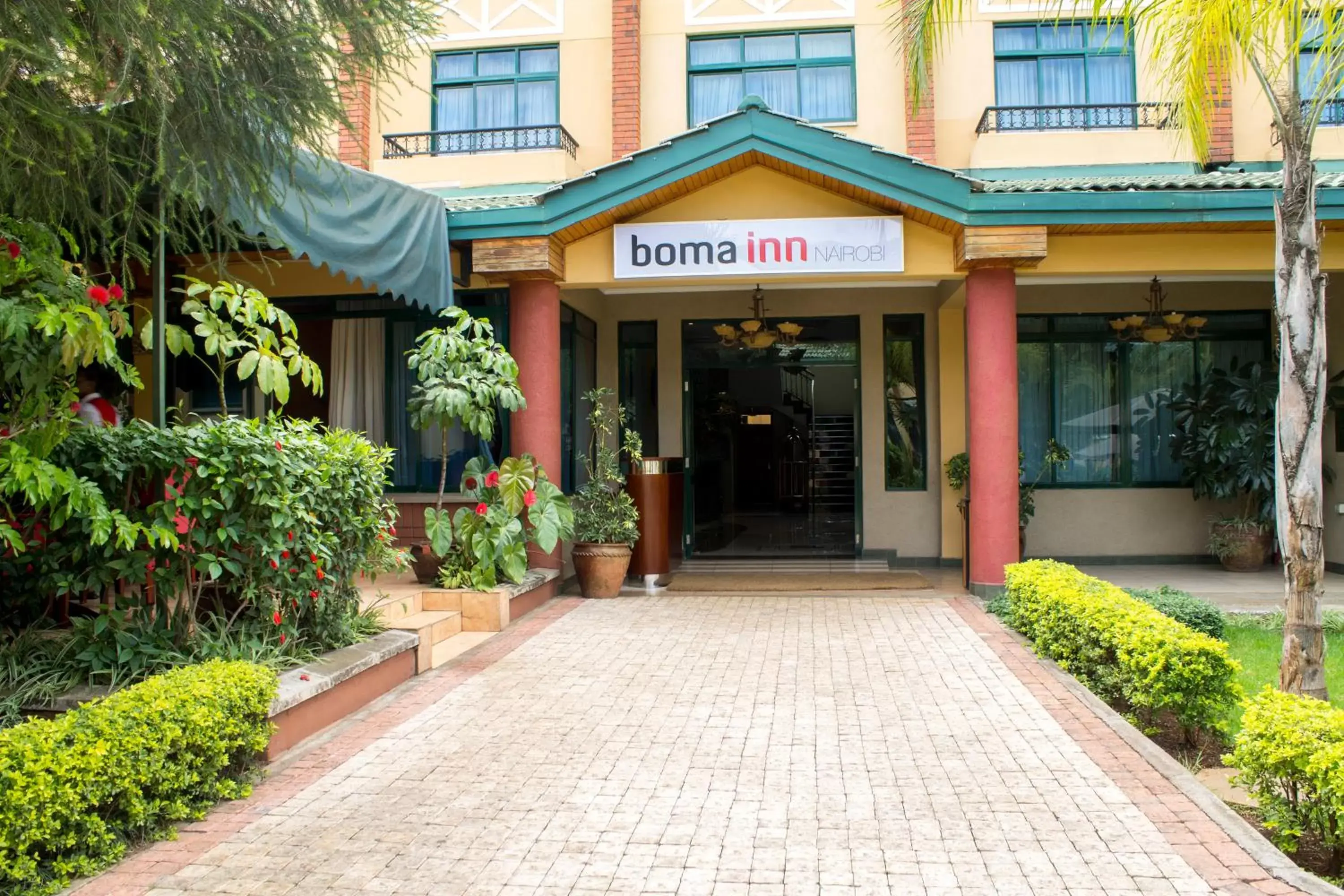 Facade/entrance in Boma Inn Nairobi