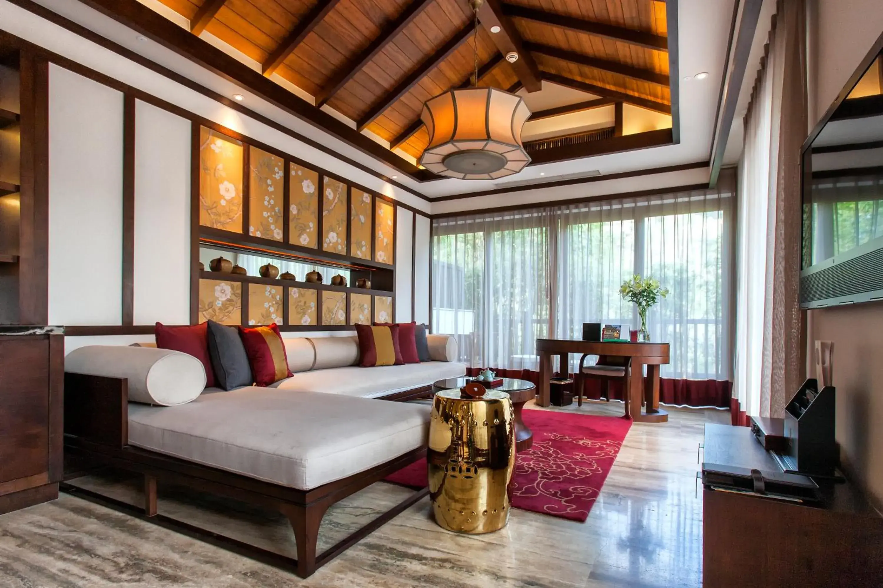 Living room, Seating Area in Banyan Tree Chongqing Beibei