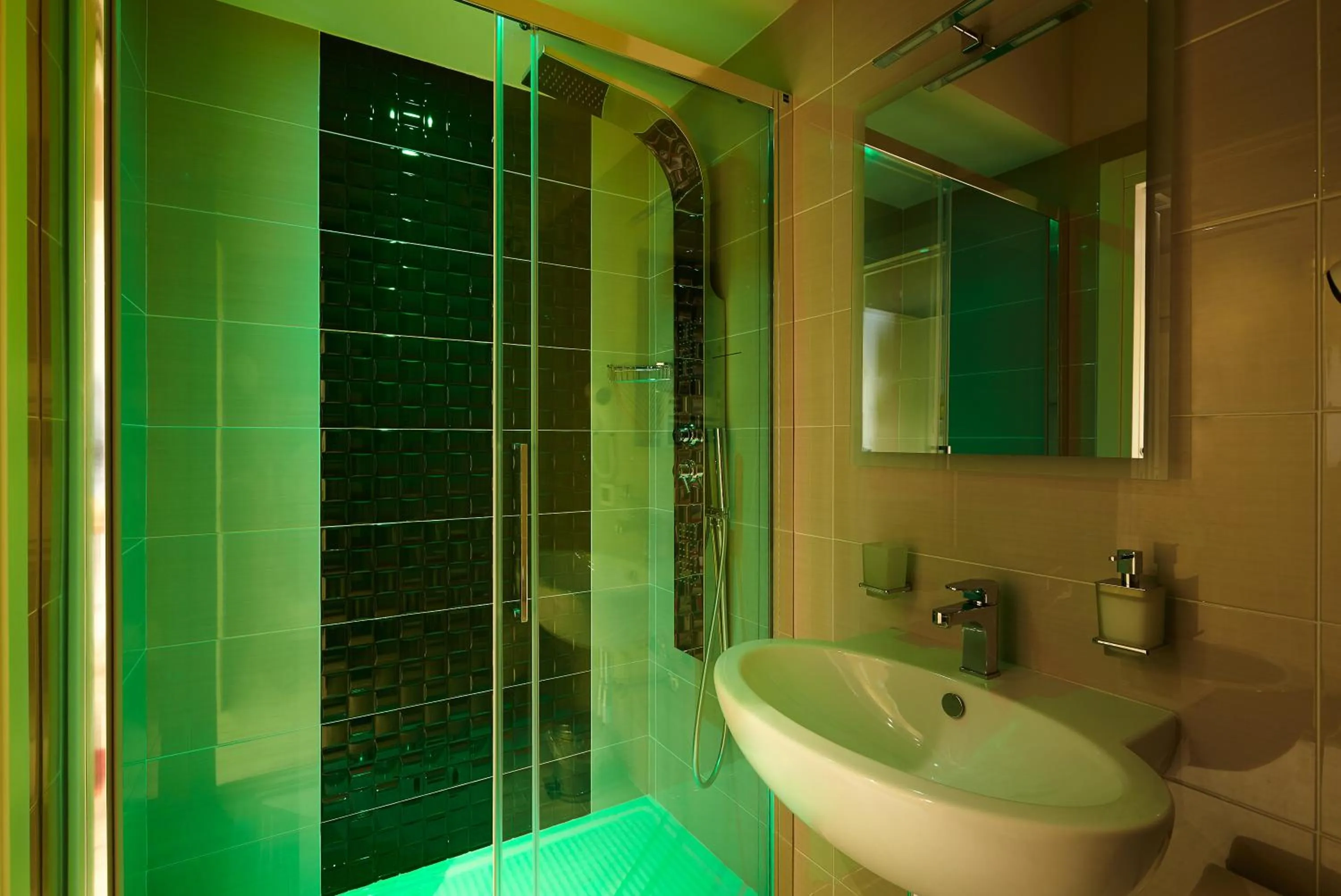 Shower in Hospitality Hotel