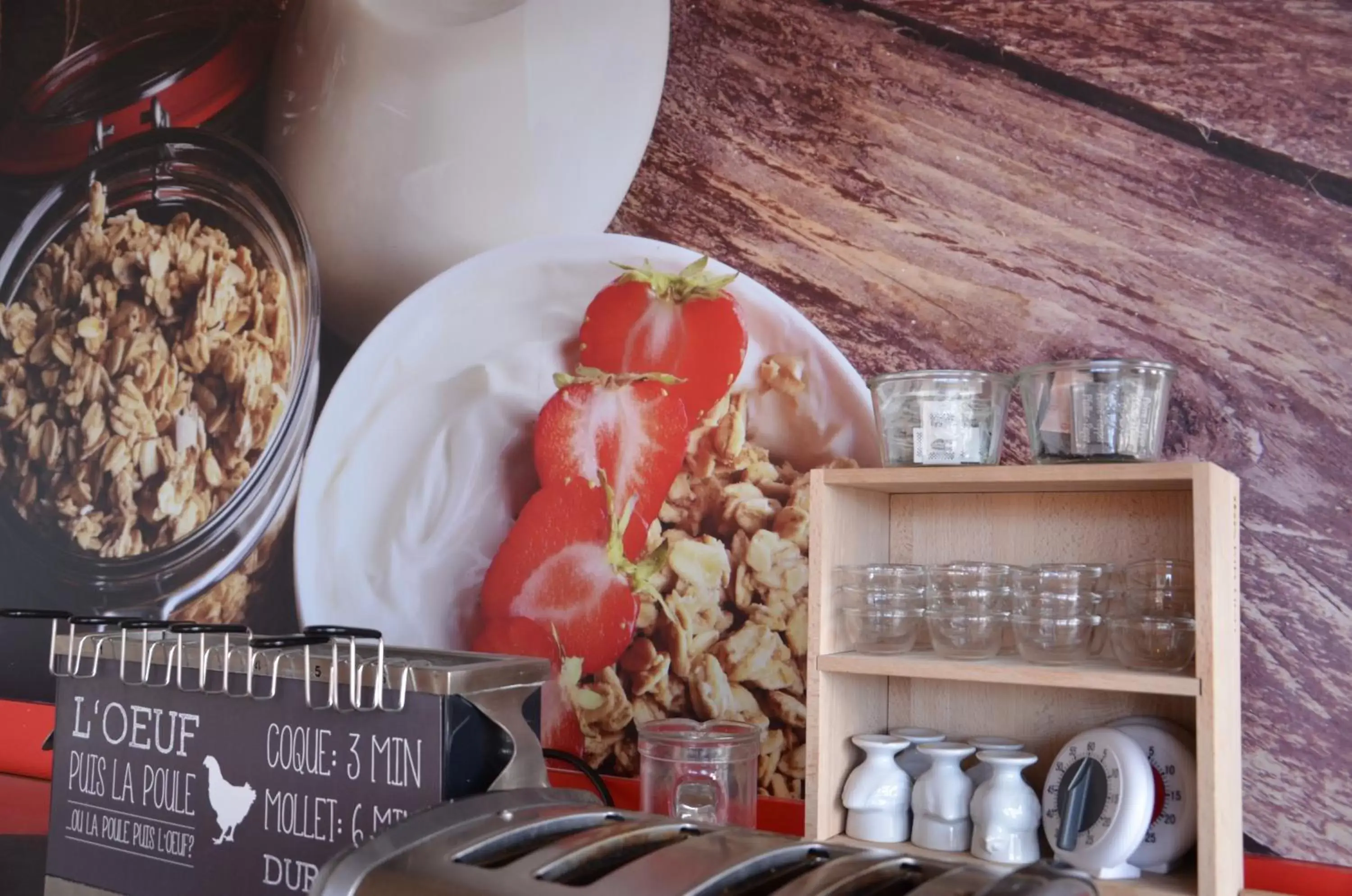 Buffet breakfast in ibis Issoire Buffet breakfast in ibis Issoire