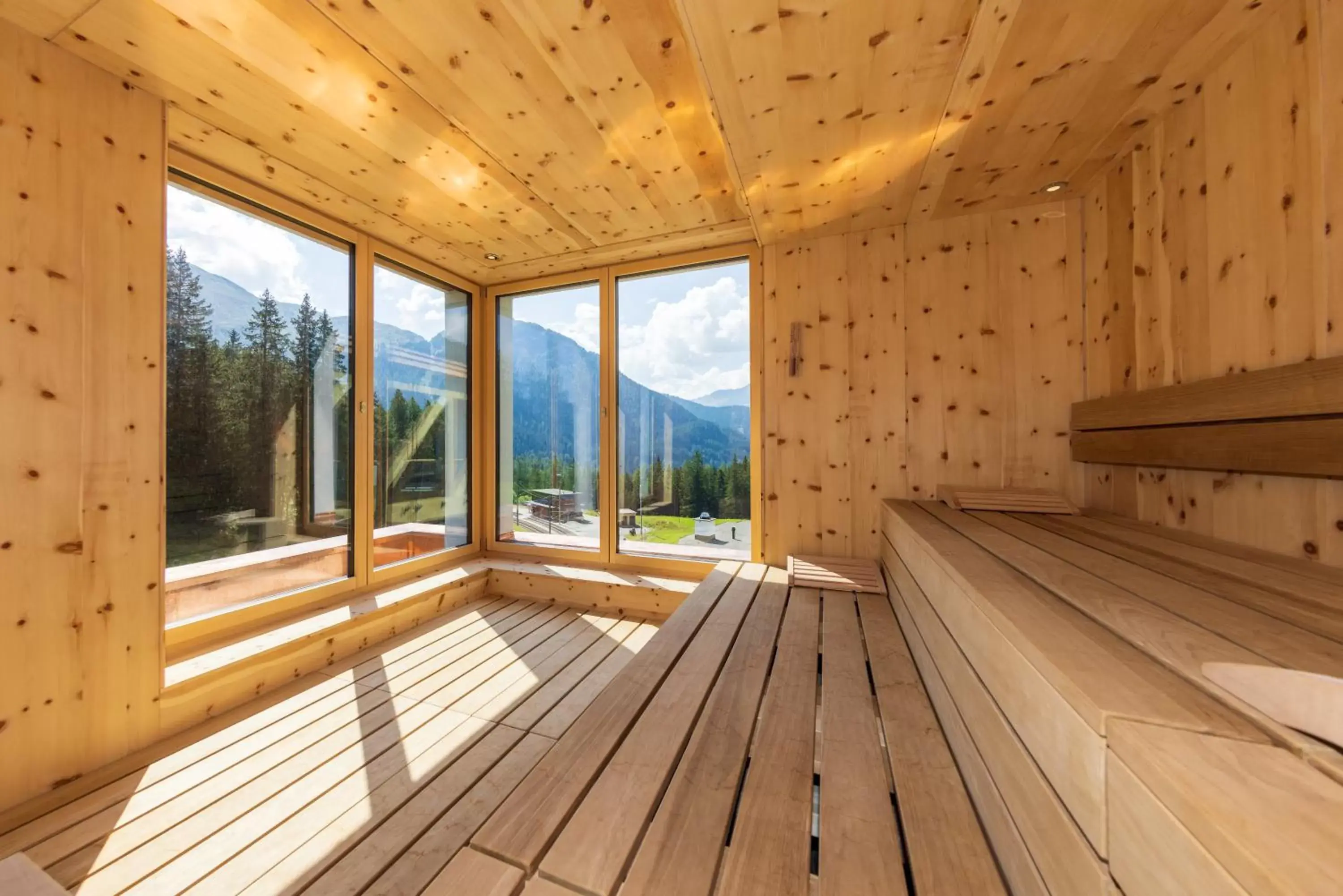 Sauna, Mountain View in Kessler's Kulm