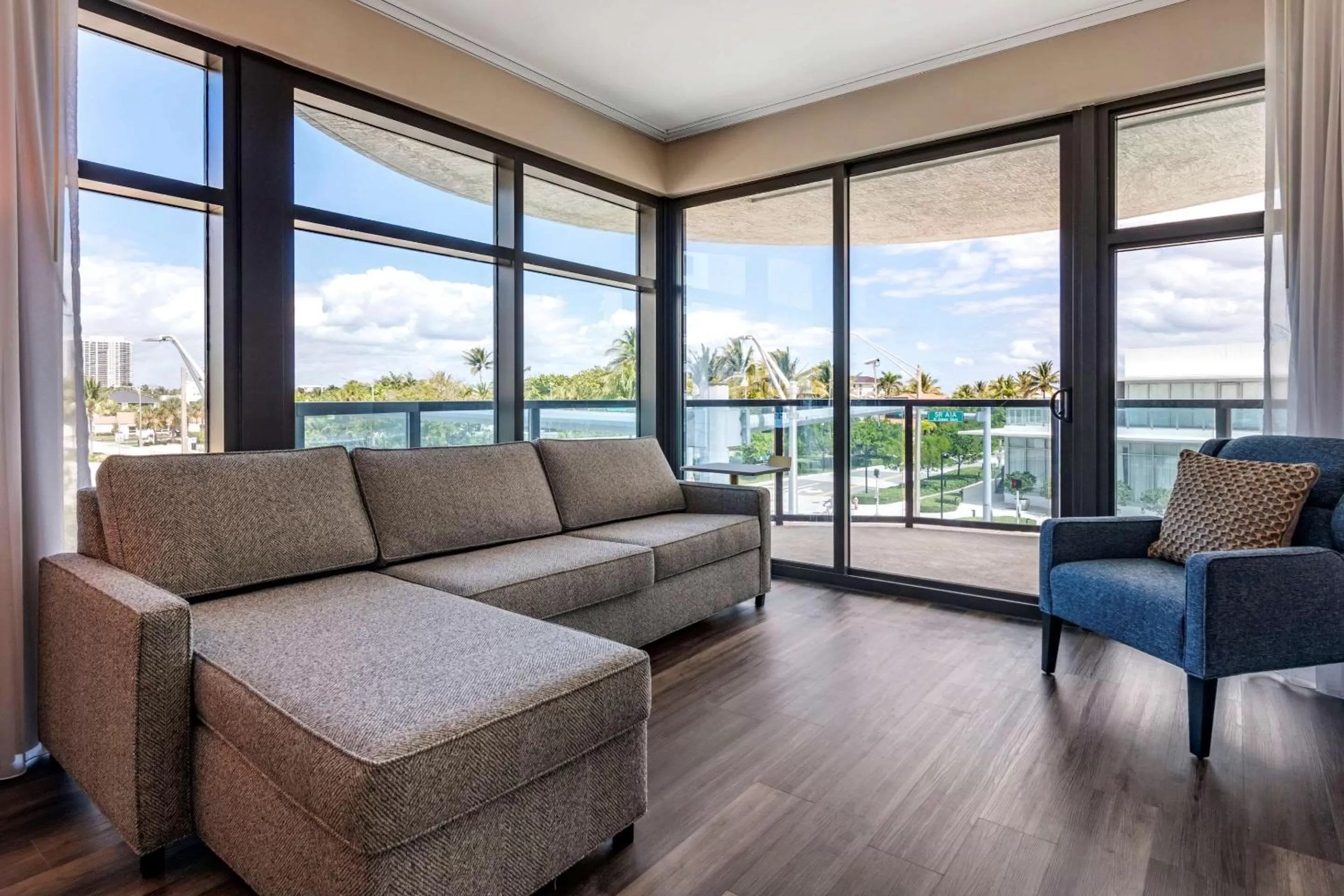 King Suite with Balcony - Non-Smoking in Cambria Hotel Fort Lauderdale Beach