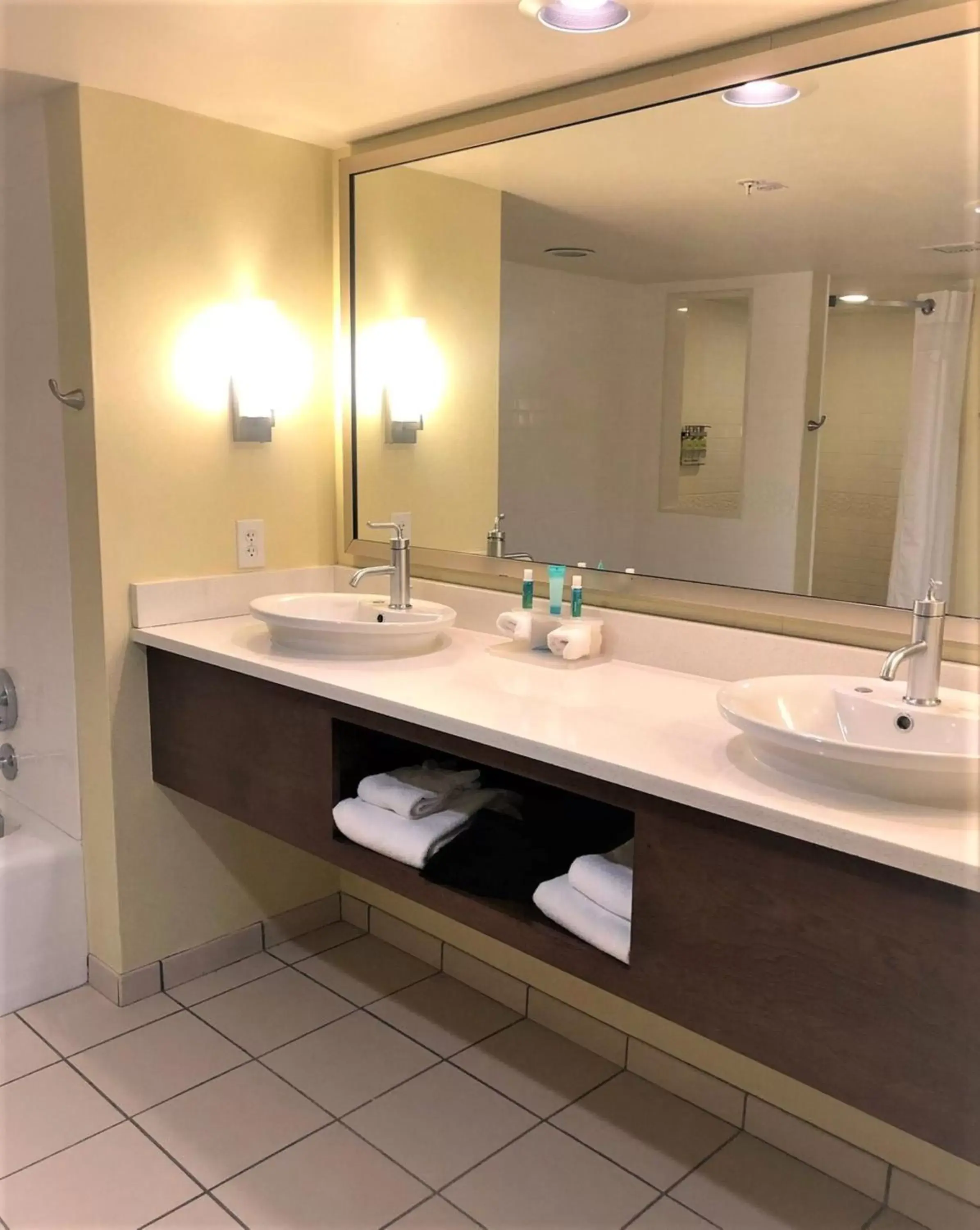 Bathroom in Holiday Inn Express Indianapolis - Fishers, an IHG Hotel