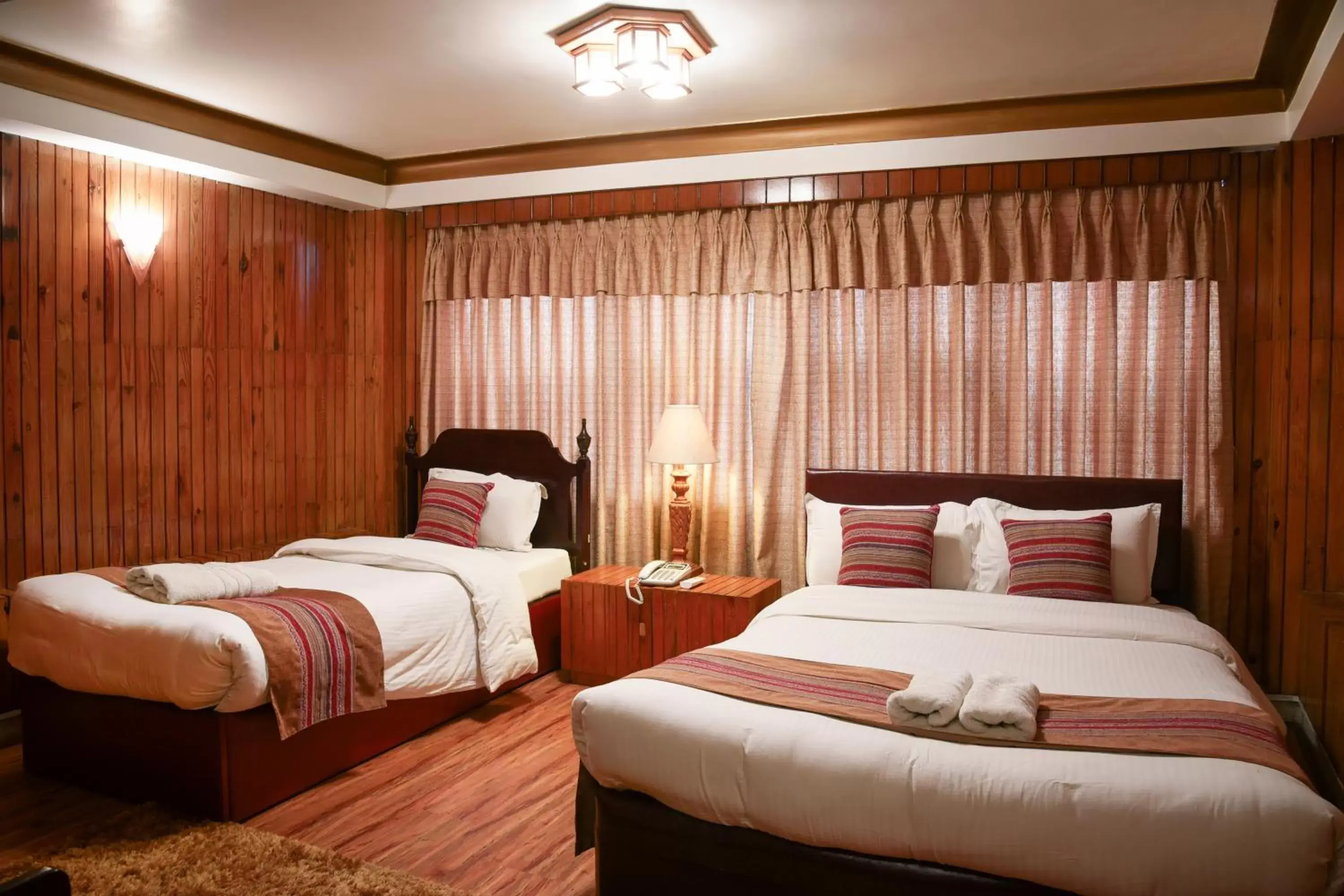 Photo of the whole room, Bed in Nepal Pavilion Inn