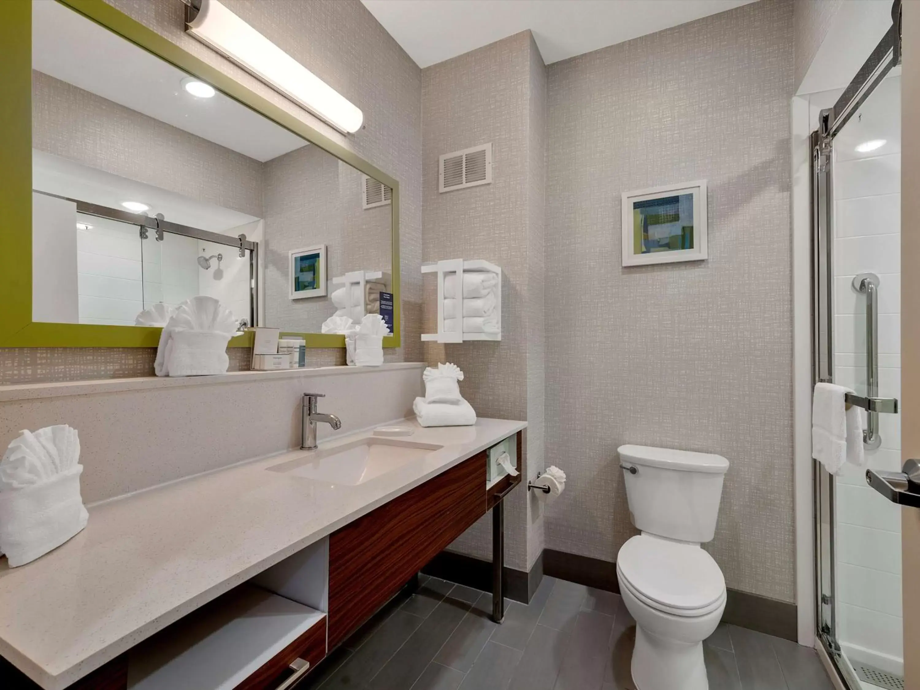 Bathroom in Hampton Inn and Suites Lufkin