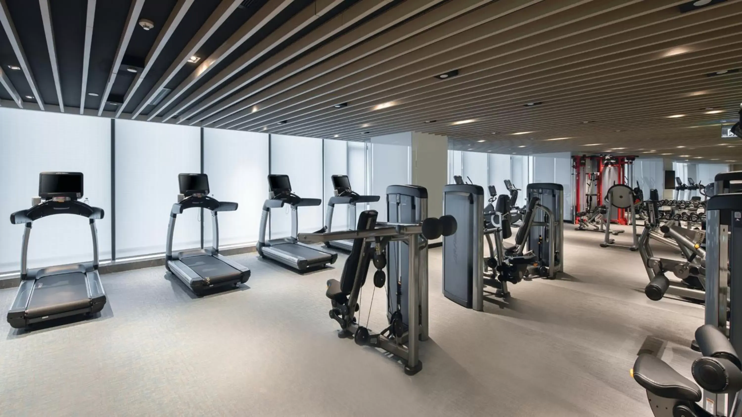 Fitness centre/facilities, Fitness Center/Facilities in Crowne Plaza Quanzhou Riverview, an IHG Hotel