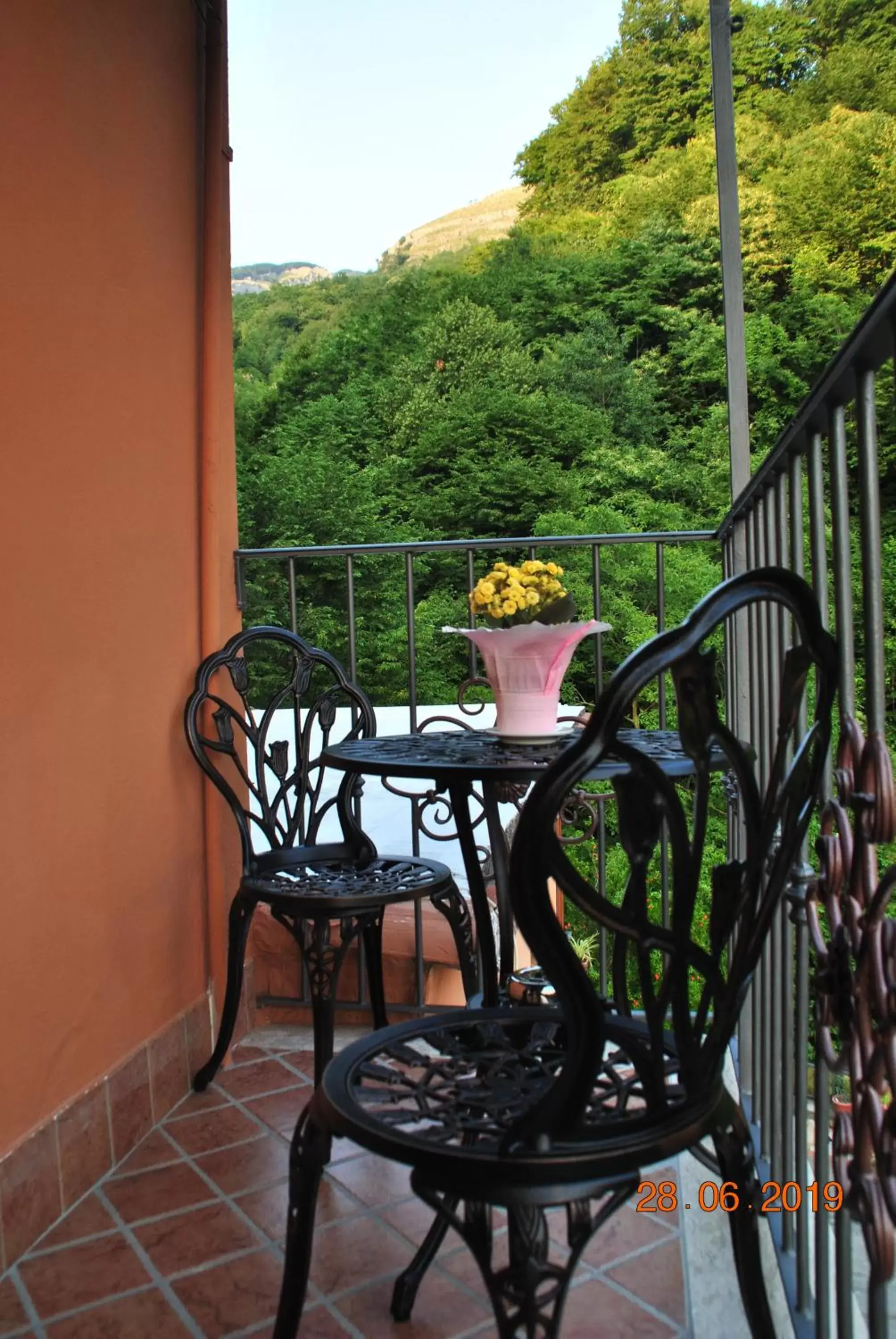 Balcony/Terrace in B&B 40 Steps