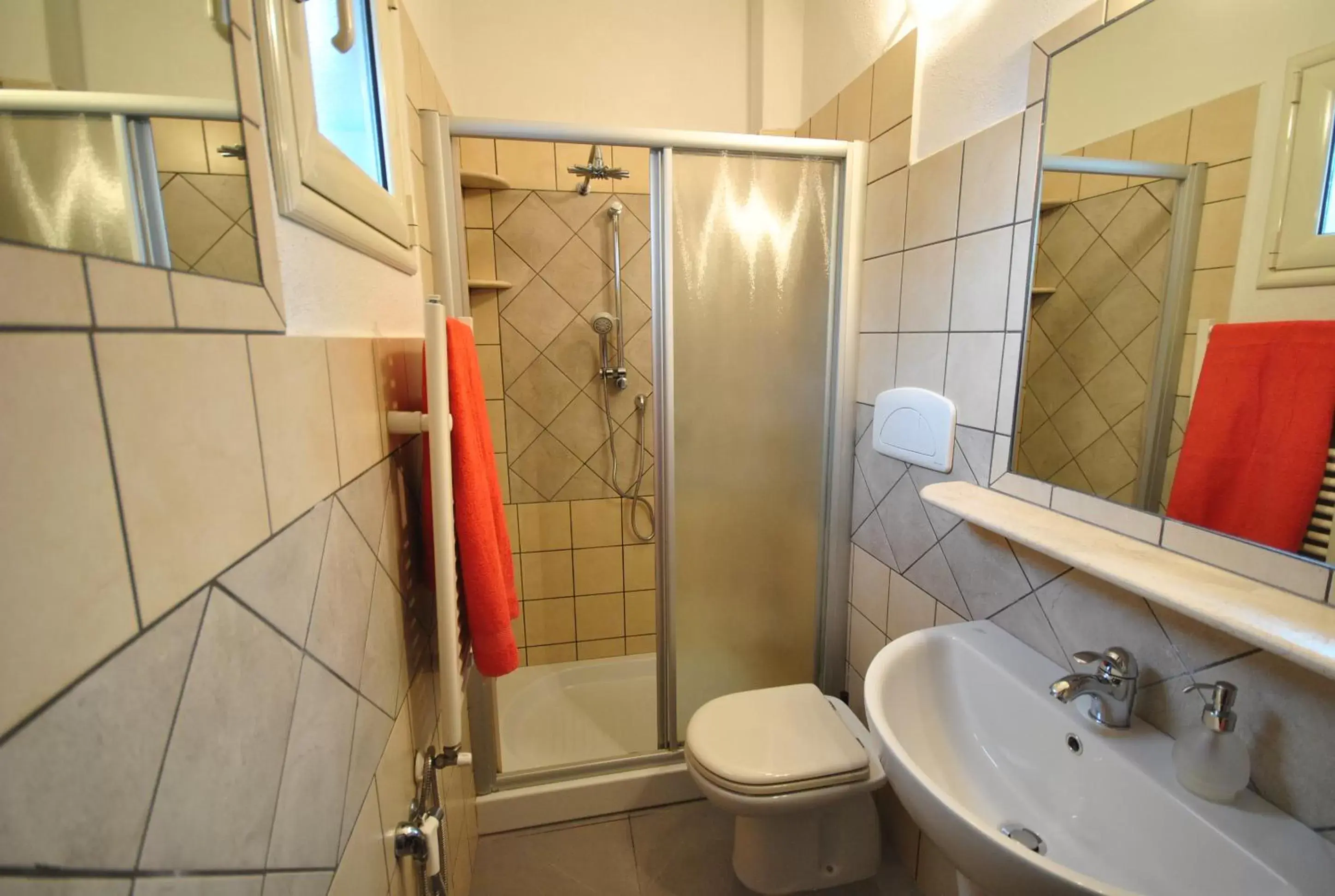 Shower, Bathroom in Holiday Residence Rifugio