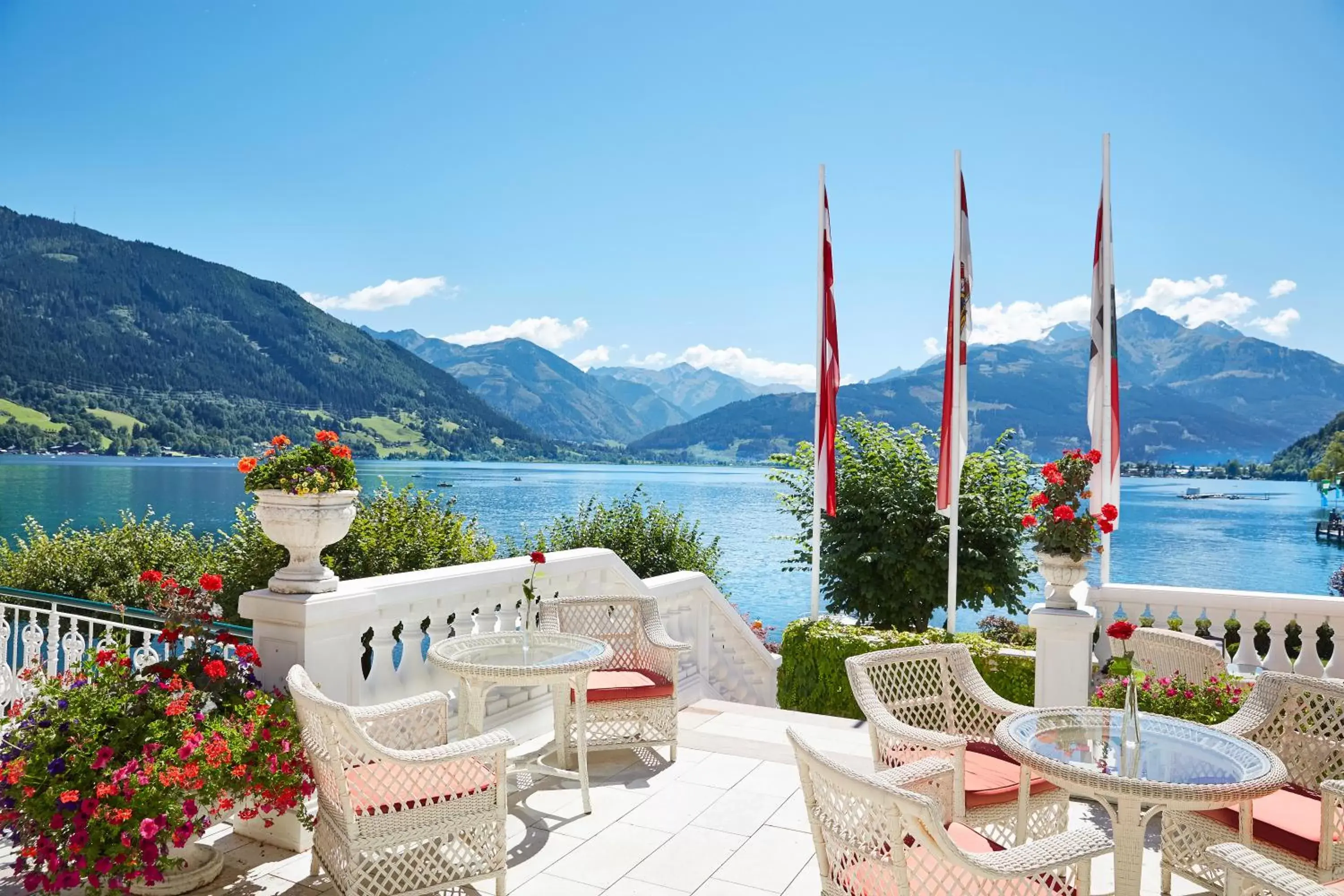 Balcony/Terrace, Patio/Outdoor Area in Grand Hotel Zell am See