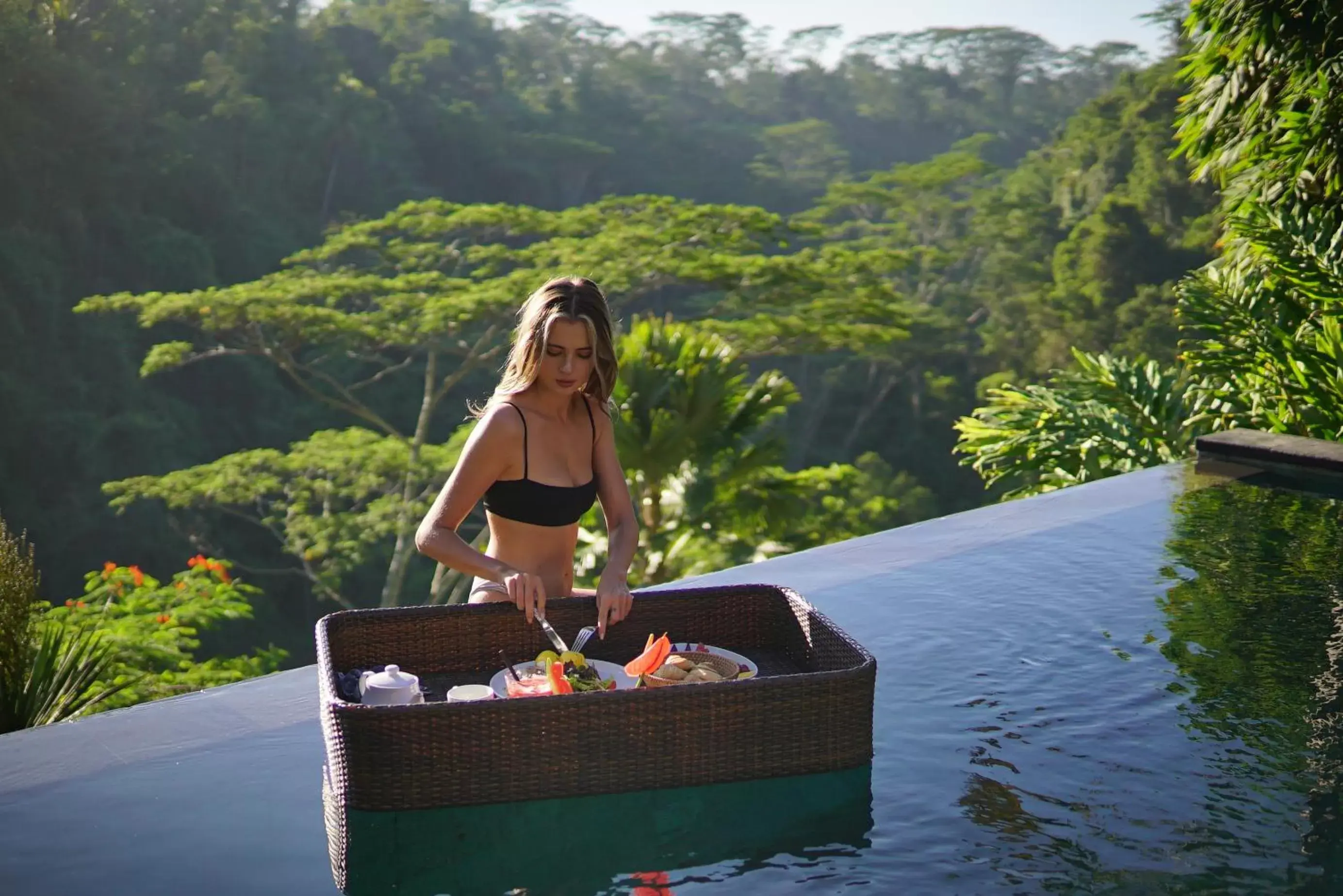 People in Ubud Valley Boutique Resort