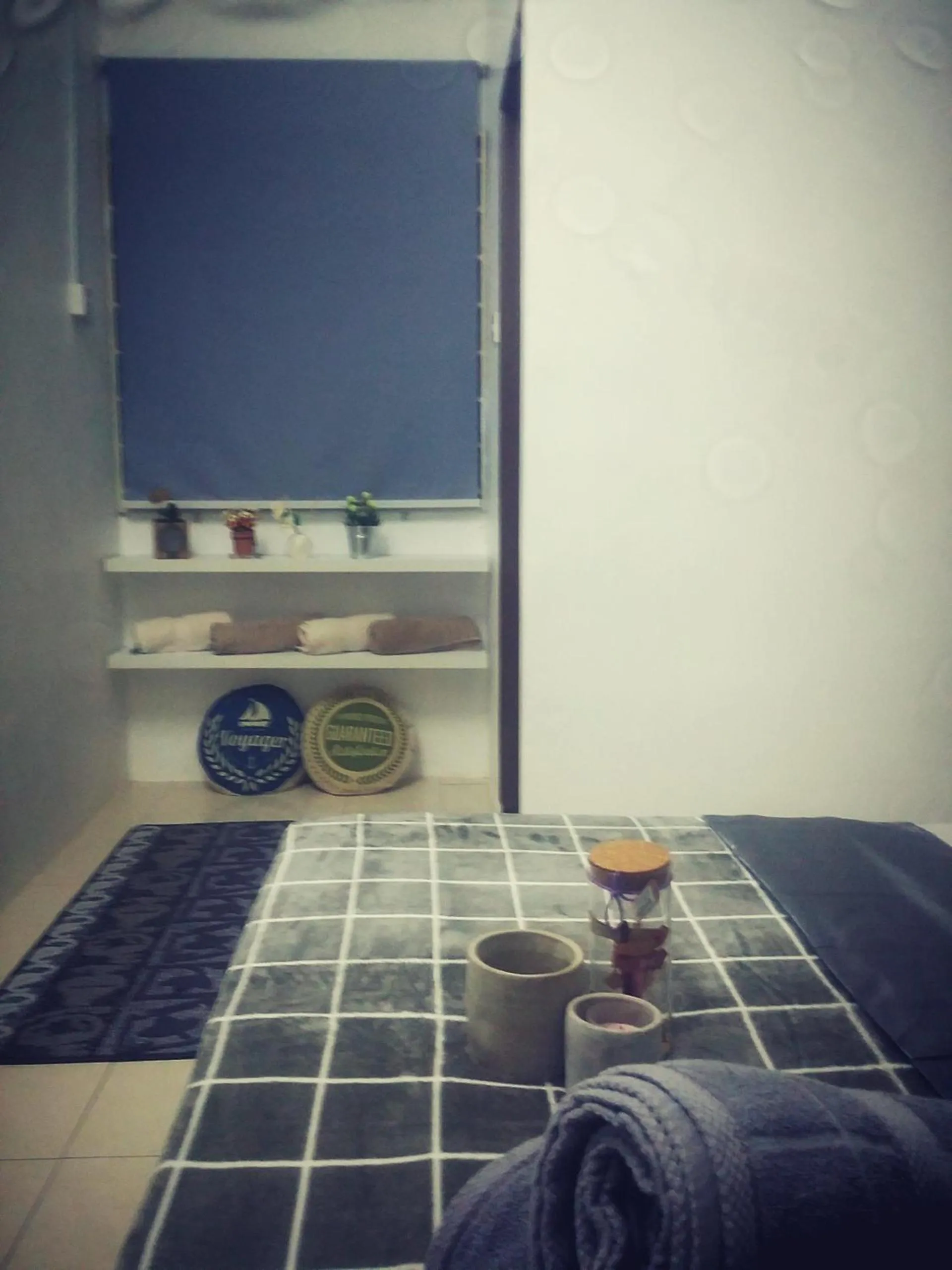 Bed in Fahaz Lumut Homestay