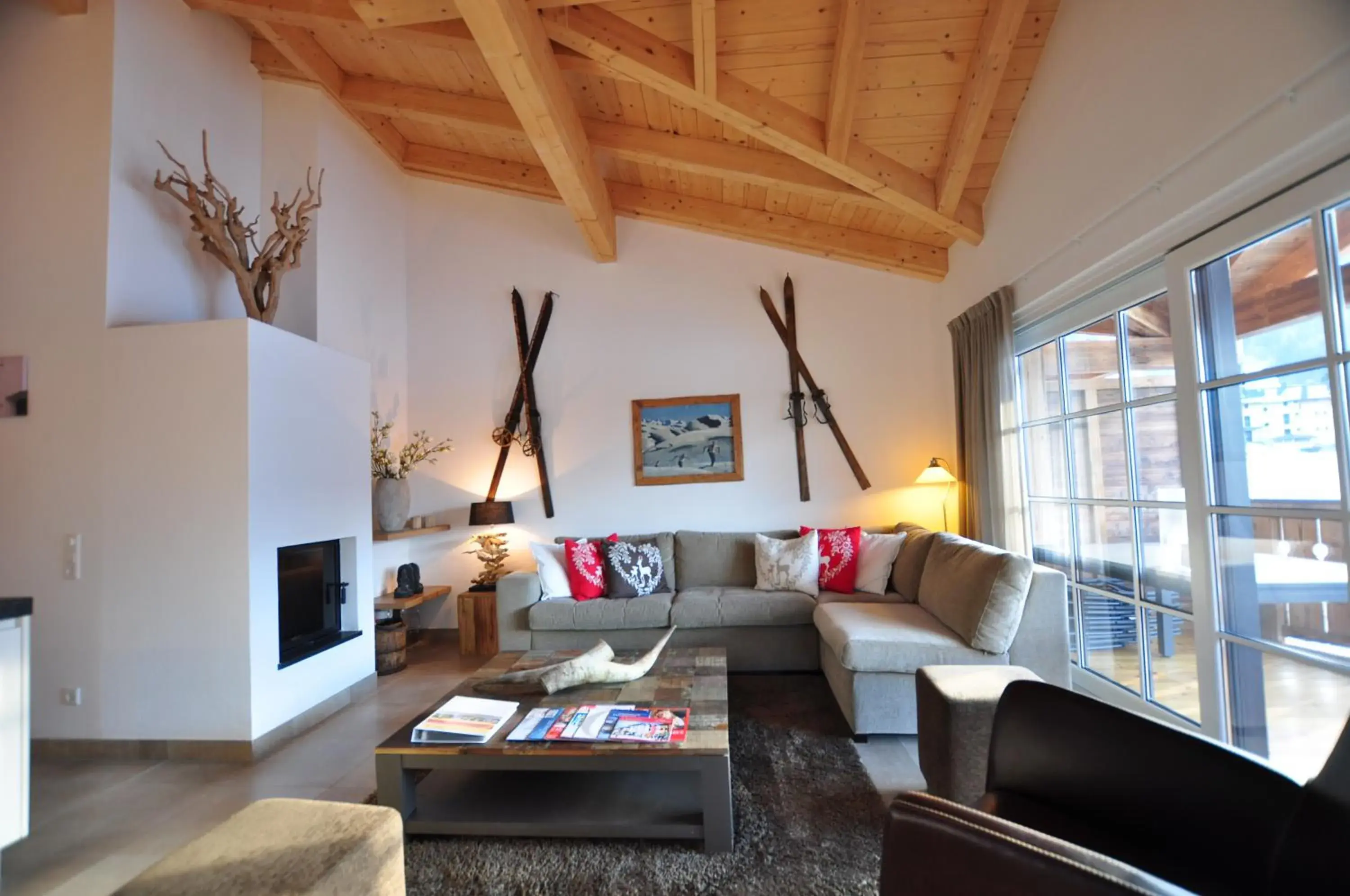 Living room, Seating Area in Avenida Mountain Resort by Alpin Rentals