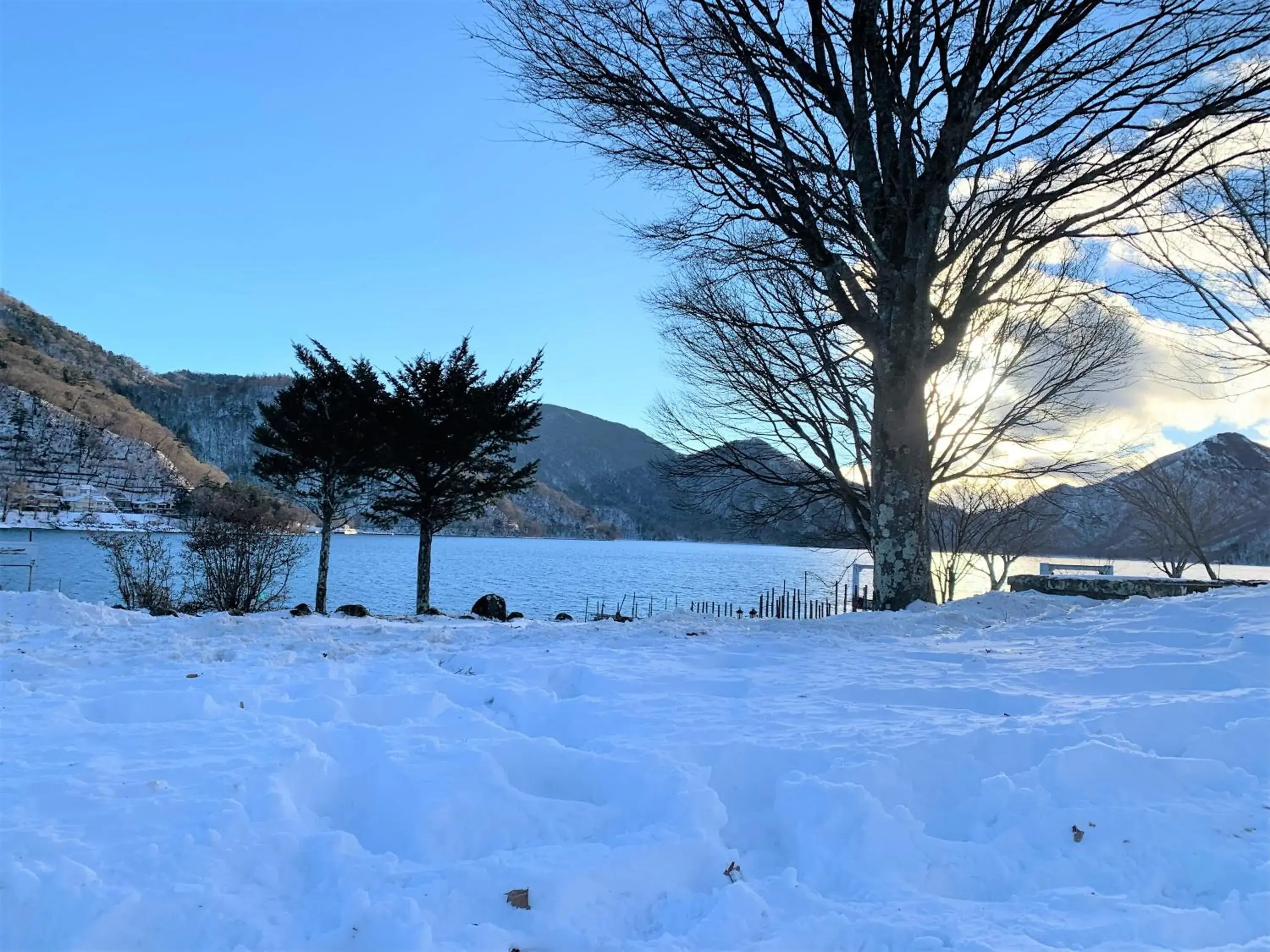 Natural landscape, Winter in Hatago Nagomi Hot Spring Hotel