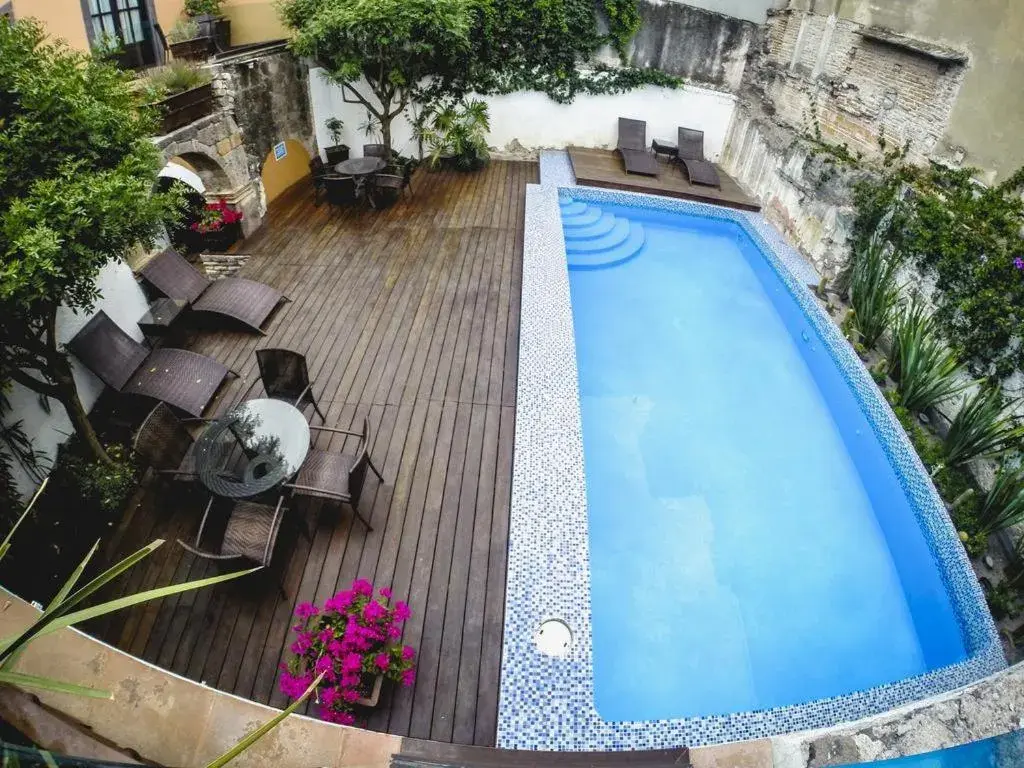 Swimming pool in Hotel Boutique Hacienda Guadalupe