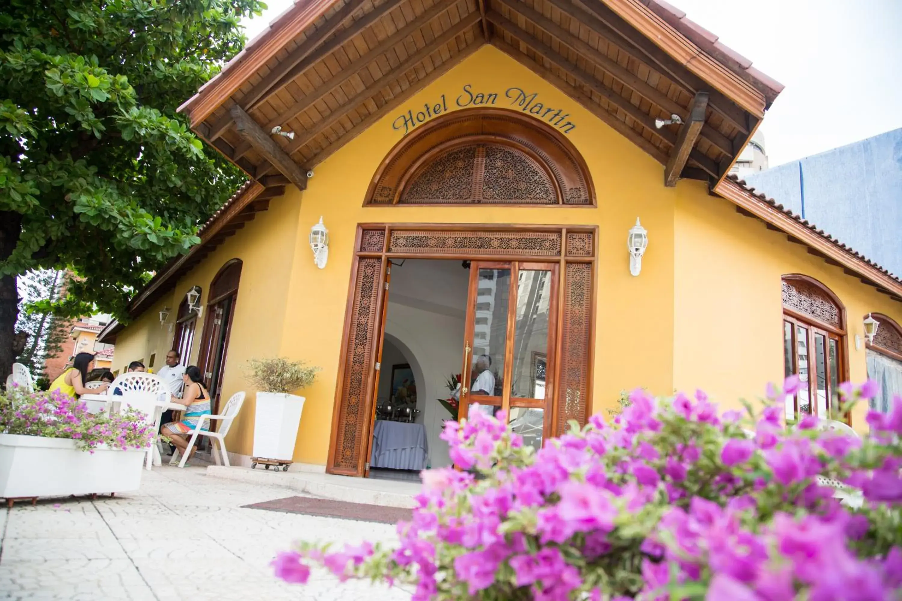 Facade/entrance in San Martin Cartagena