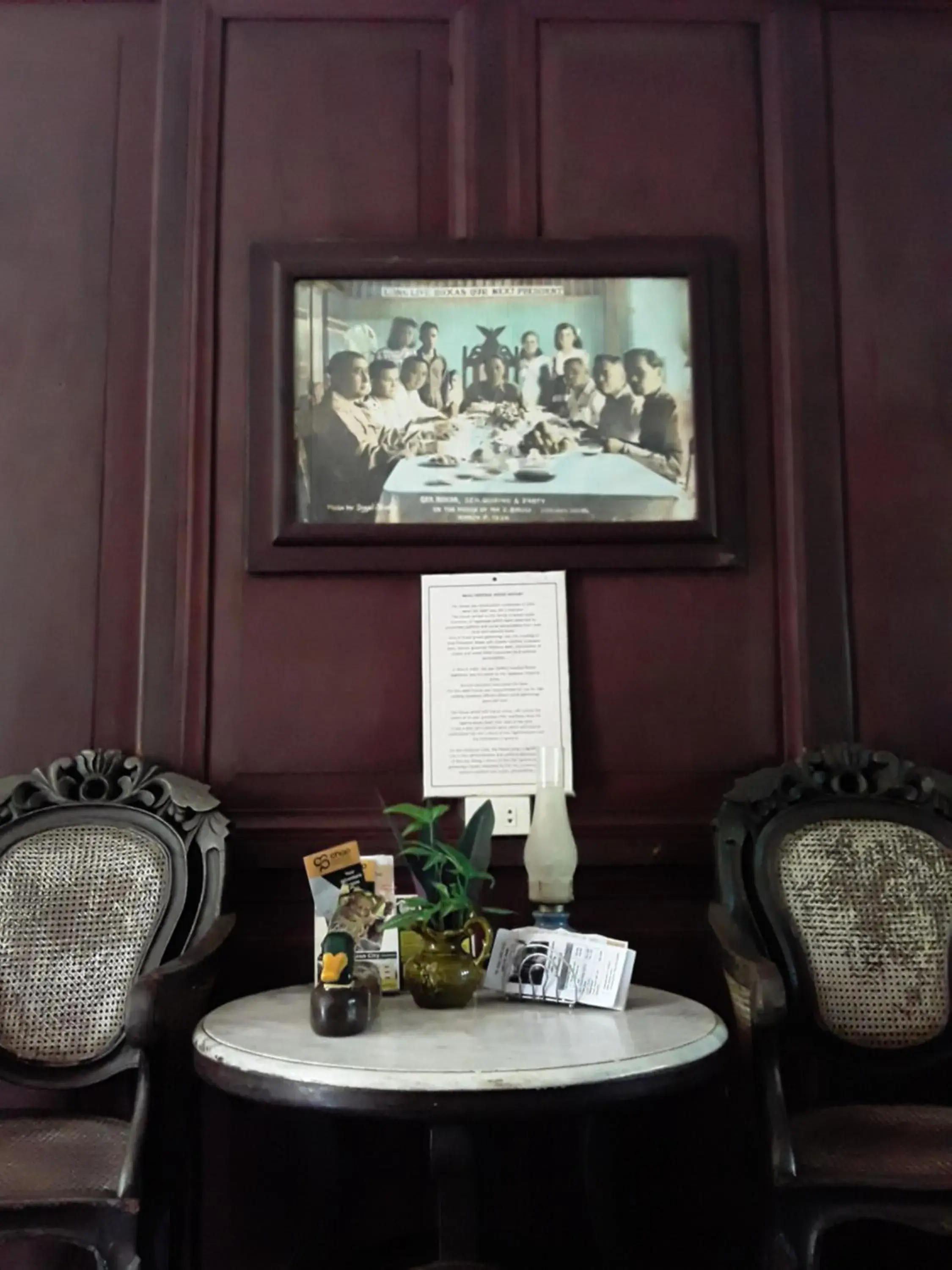 Living room in Oasis Balili Heritage Lodge Living room in Oasis Balili Heritage Lodge