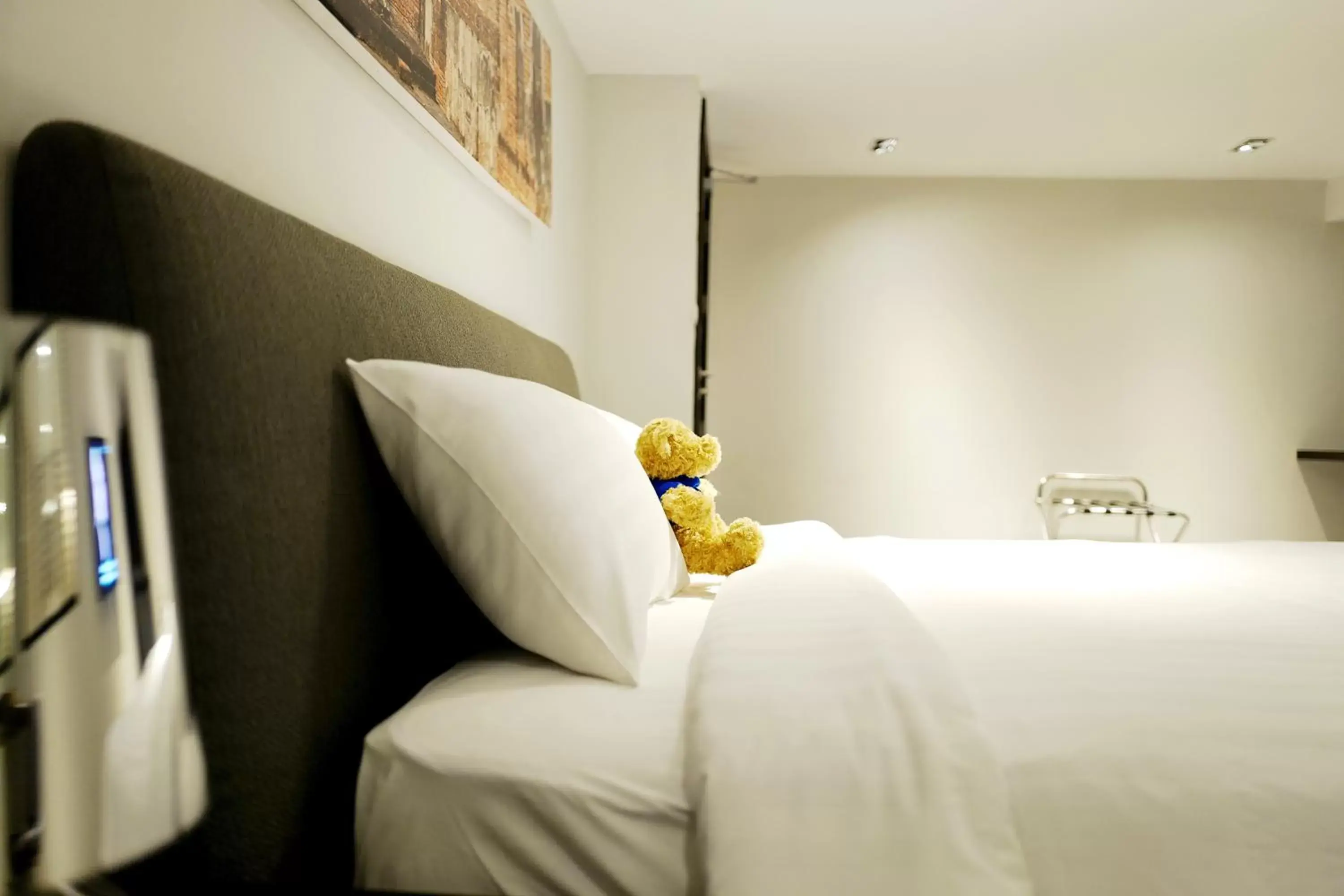 Bed in S33 Compact Sukhumvit Hotel Bed in S33 Compact Sukhumvit Hotel