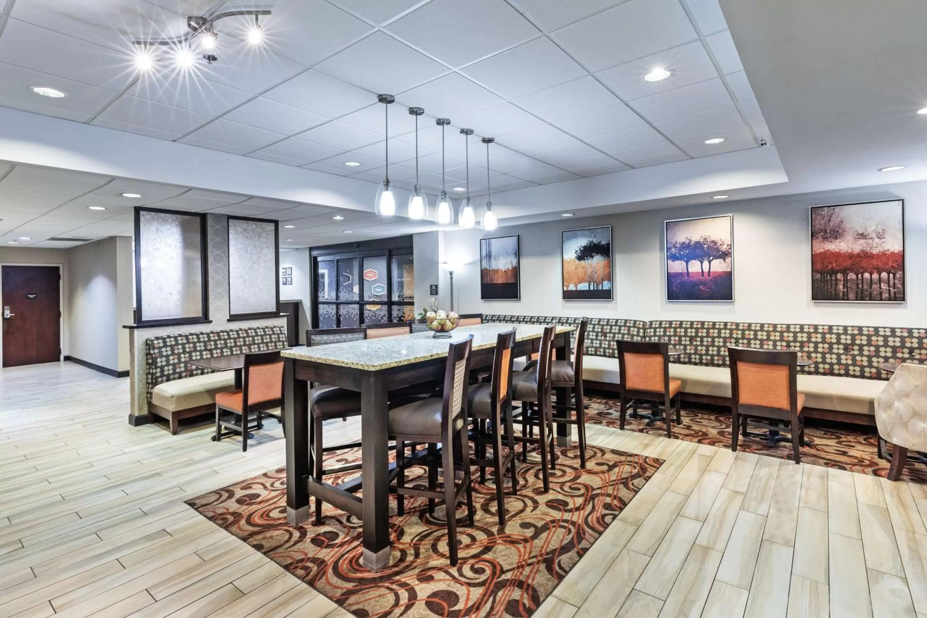 Breakfast in Hampton Inn Aiken