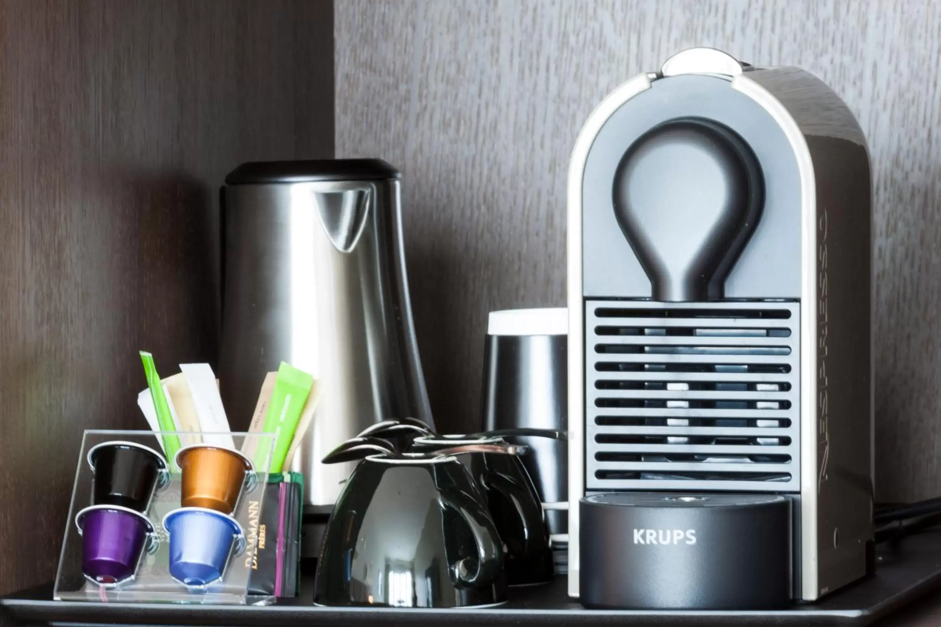 Coffee/tea facilities in AC Hotel by Marriott Paris Le Bourget Airport
