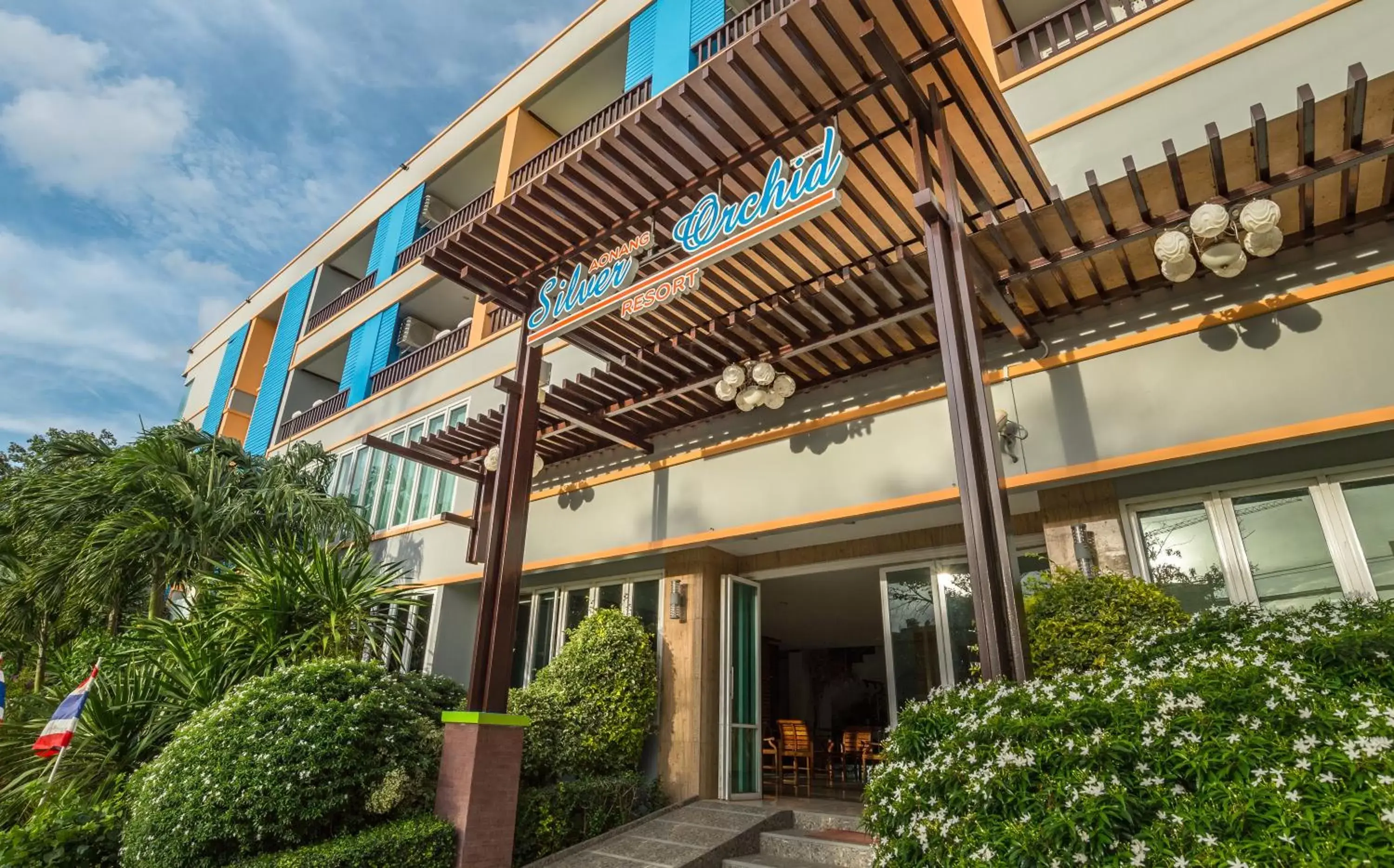 Balcony/Terrace, Property Building in Aonang Silver Orchid Resort