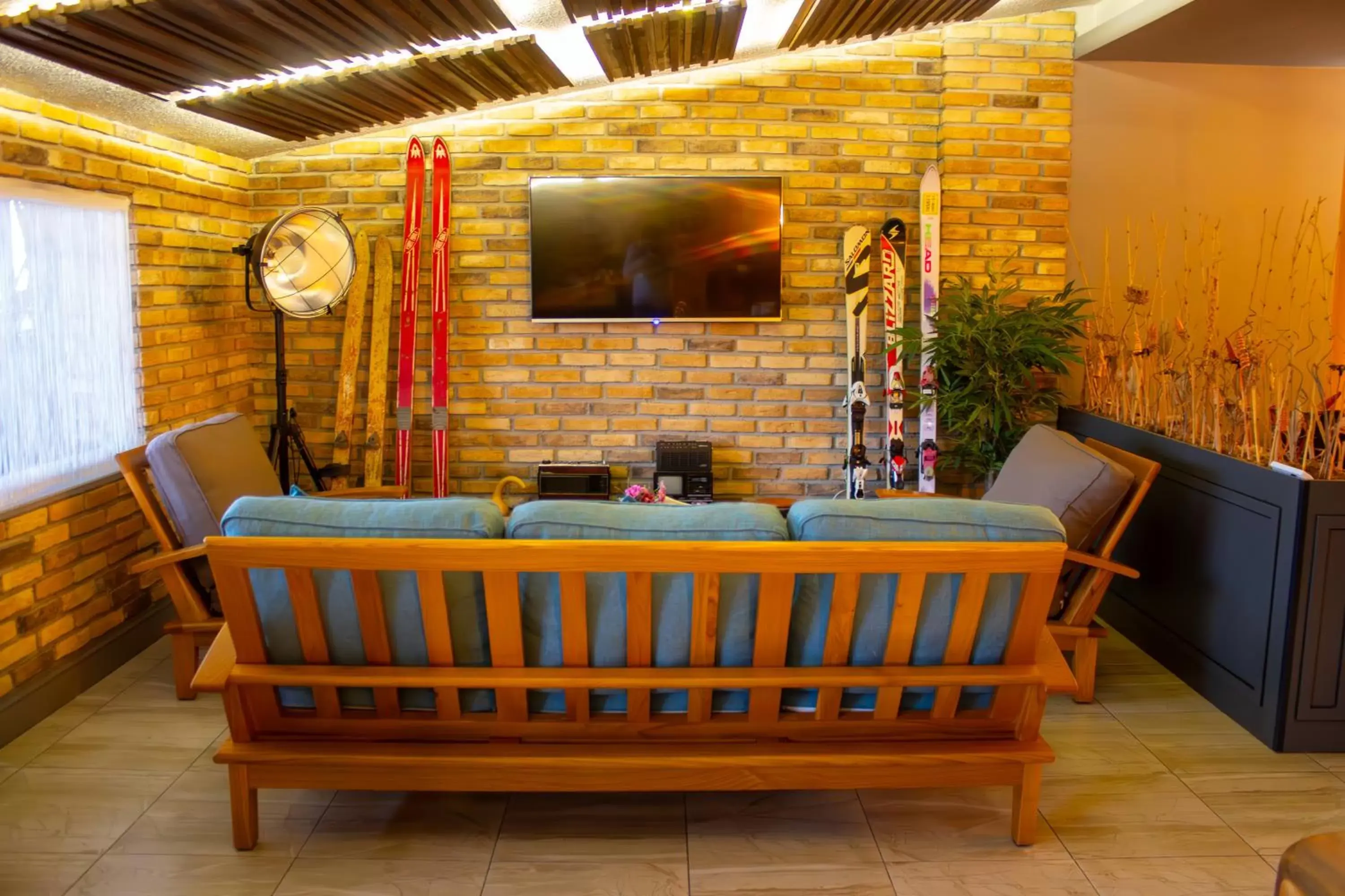 Seating area in Hotel Zade