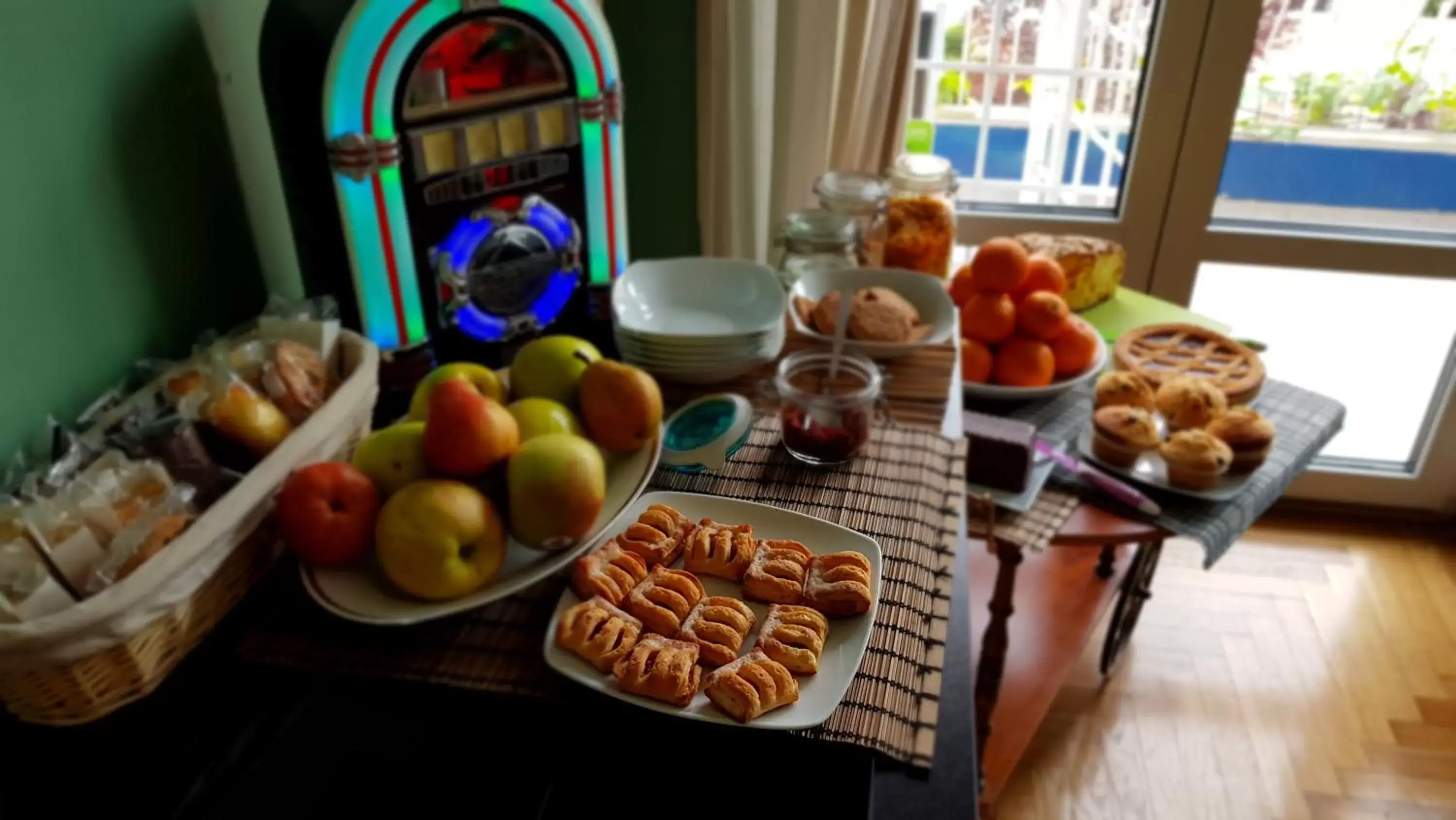 Buffet breakfast in Sweet Home Parioli