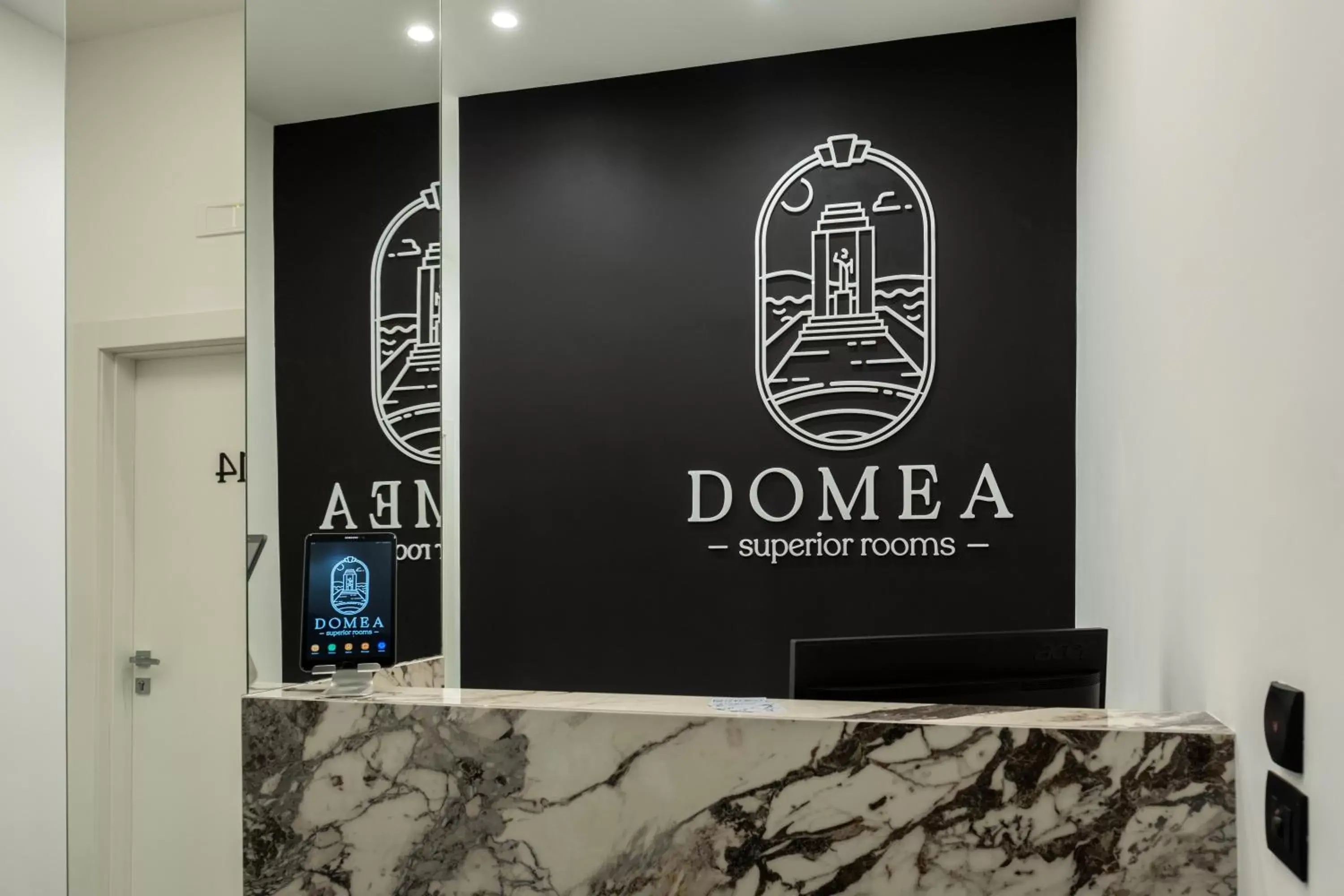 Lobby or reception, Property Logo/Sign in Domea Superior Rooms Bed and Breakfast