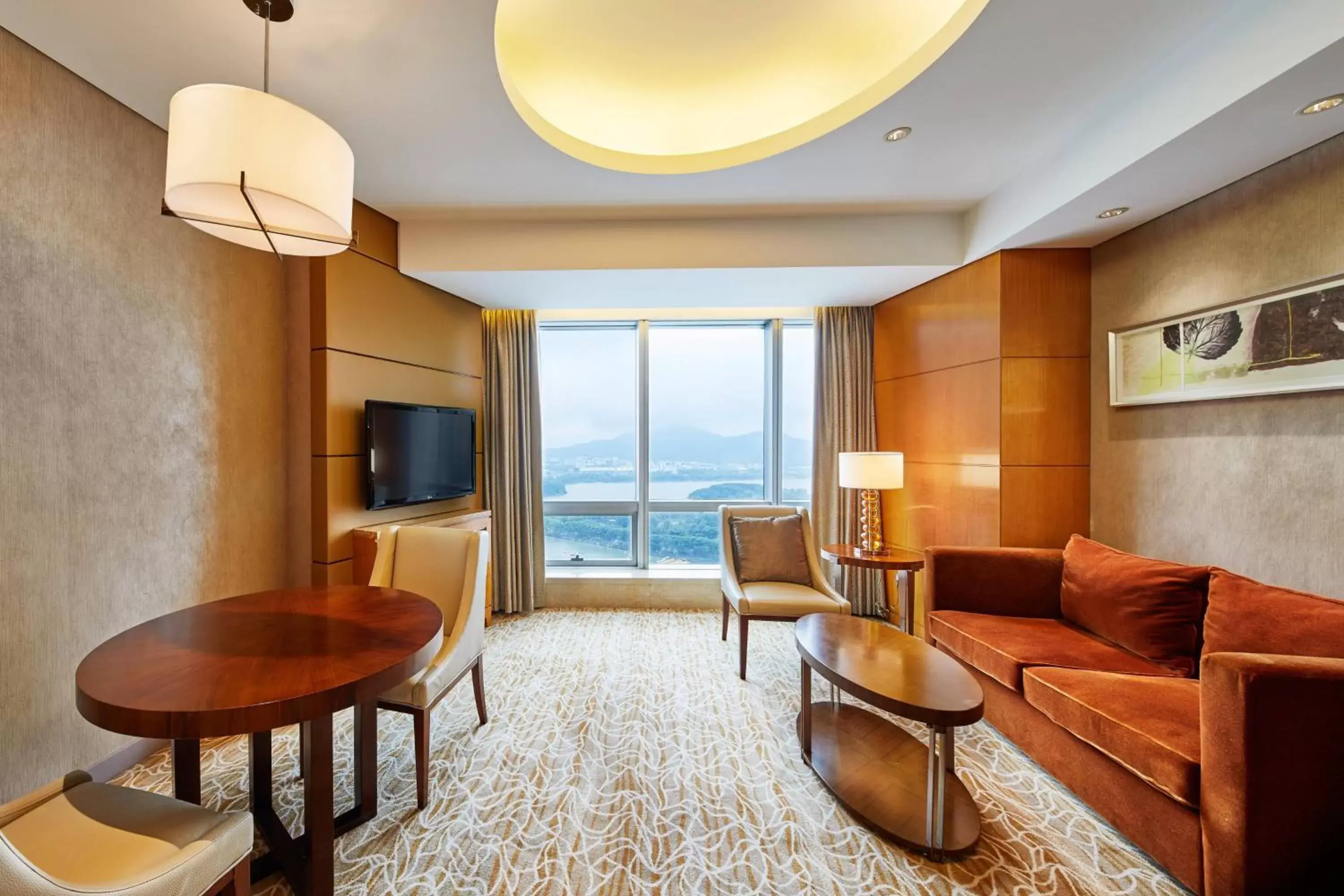 Living room, Seating Area in The Westin Nanjing Xuanwu Lake