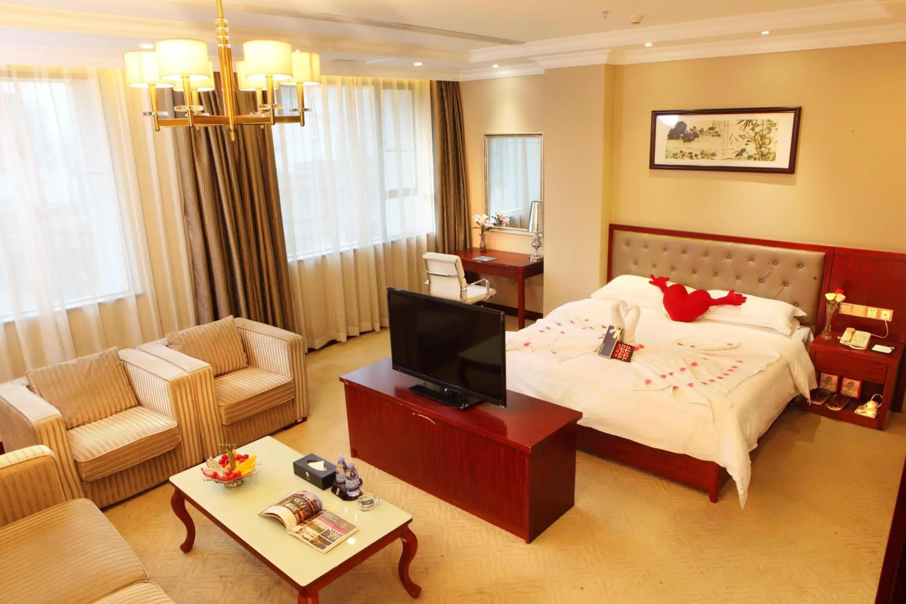 Bedroom, Bed in Guangzhou Shi Liu Hotel Bedroom, Bed in Guangzhou Shi Liu Hotel