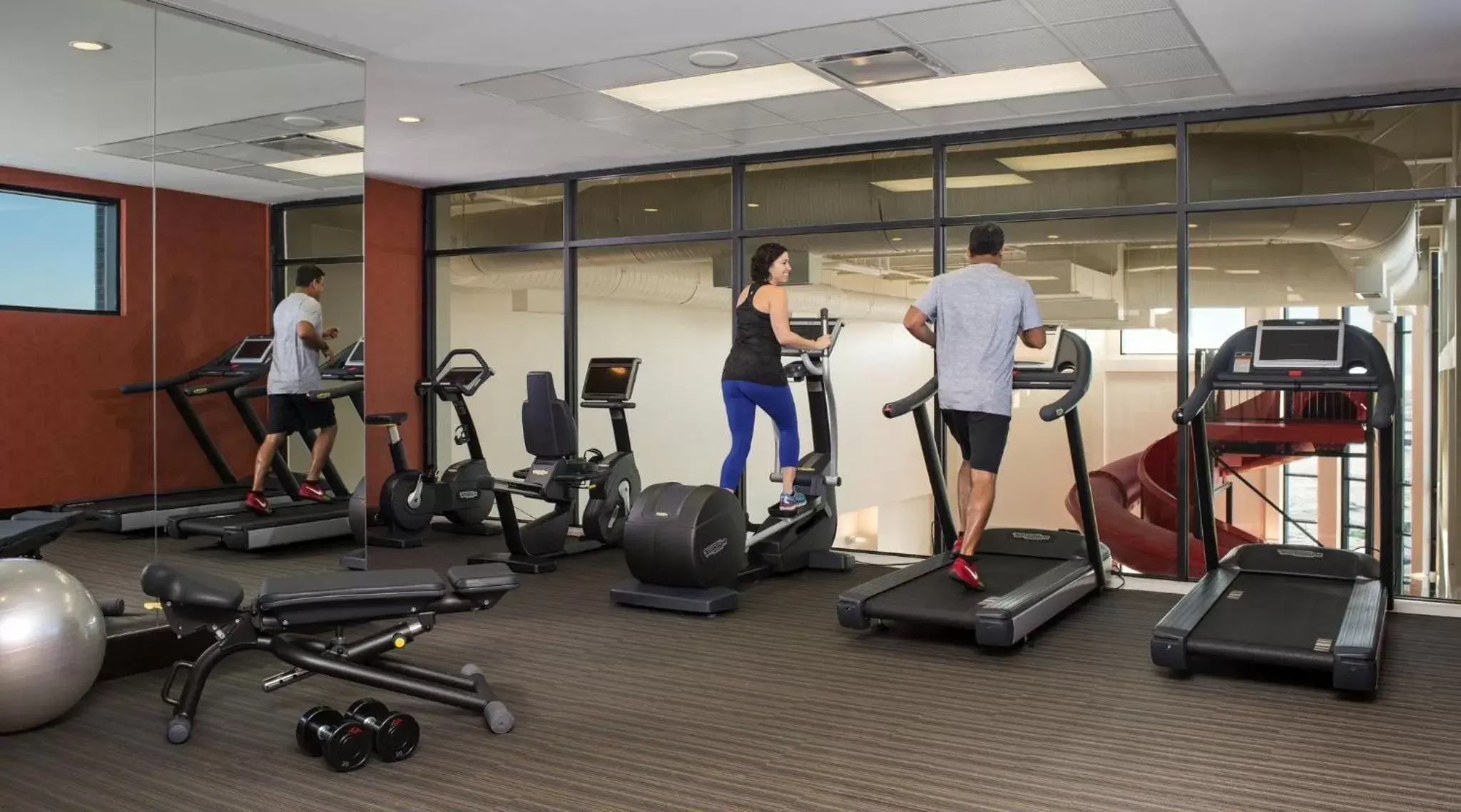 Fitness centre/facilities, Fitness Center/Facilities in Residence Inn by Marriott Calgary South