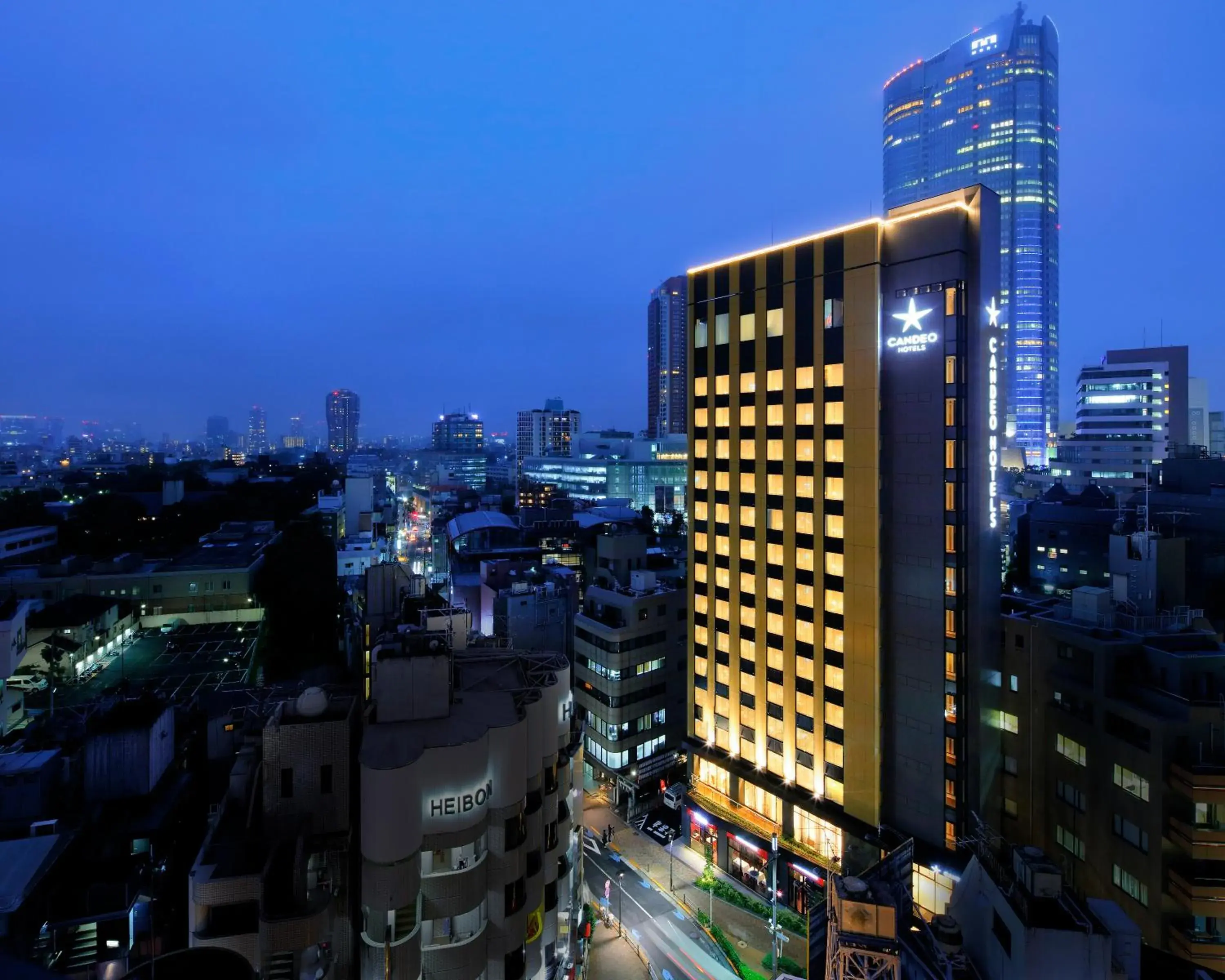 Bird's eye view in Candeo Hotels Tokyo Roppongi