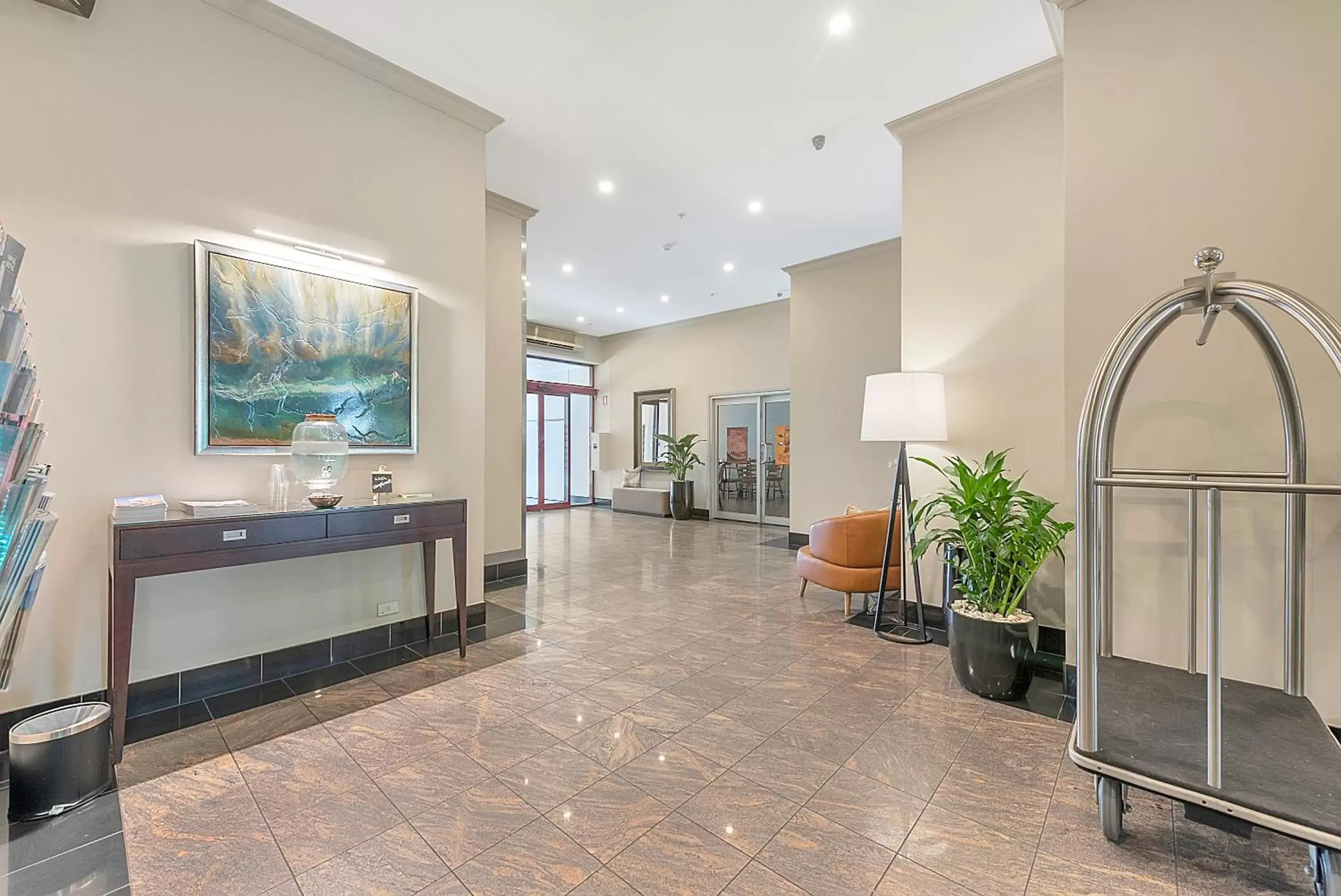 Lobby or reception in Franklin Apartments