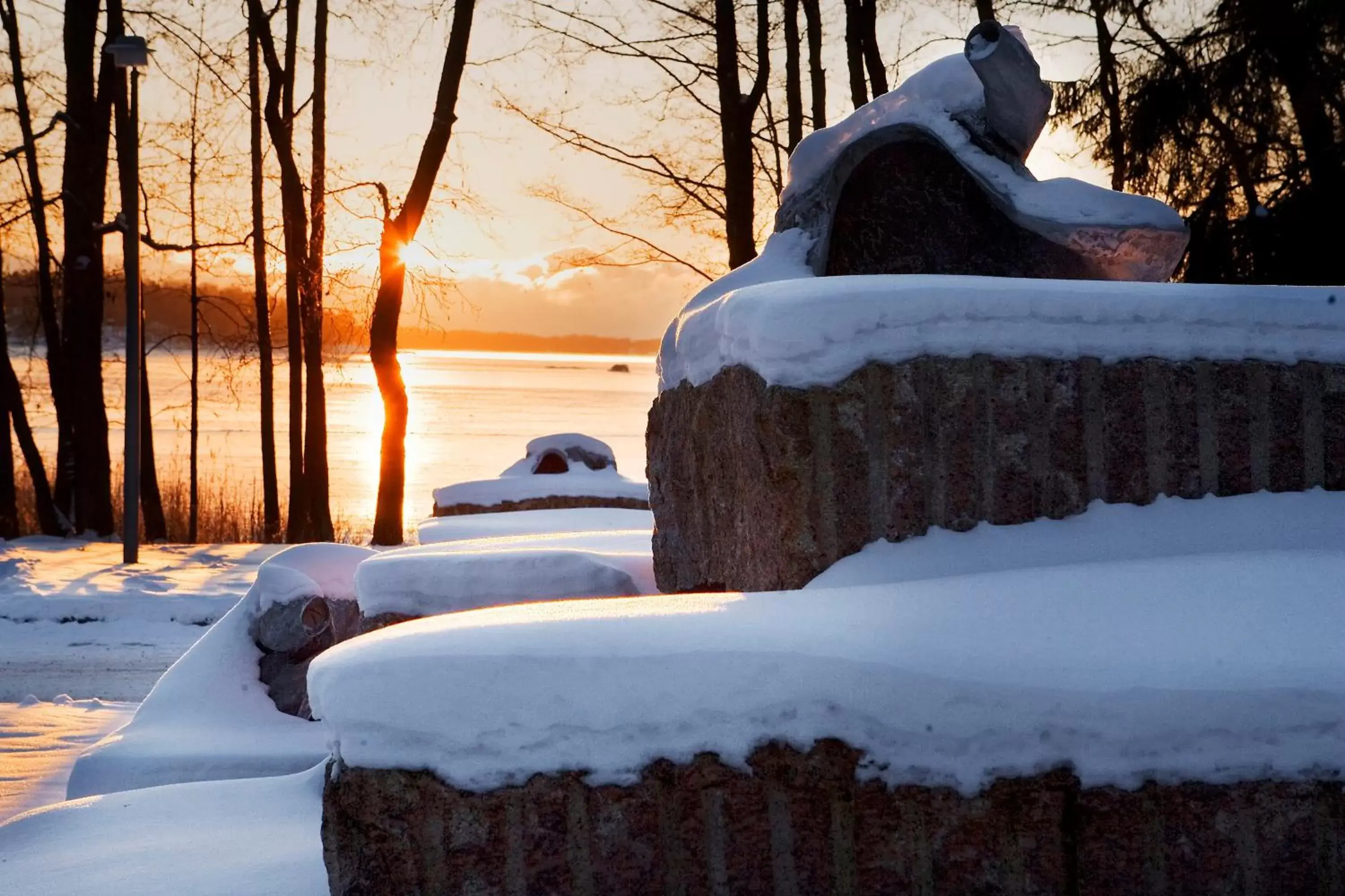 Area and facilities, Winter in Hotel Hanasaari