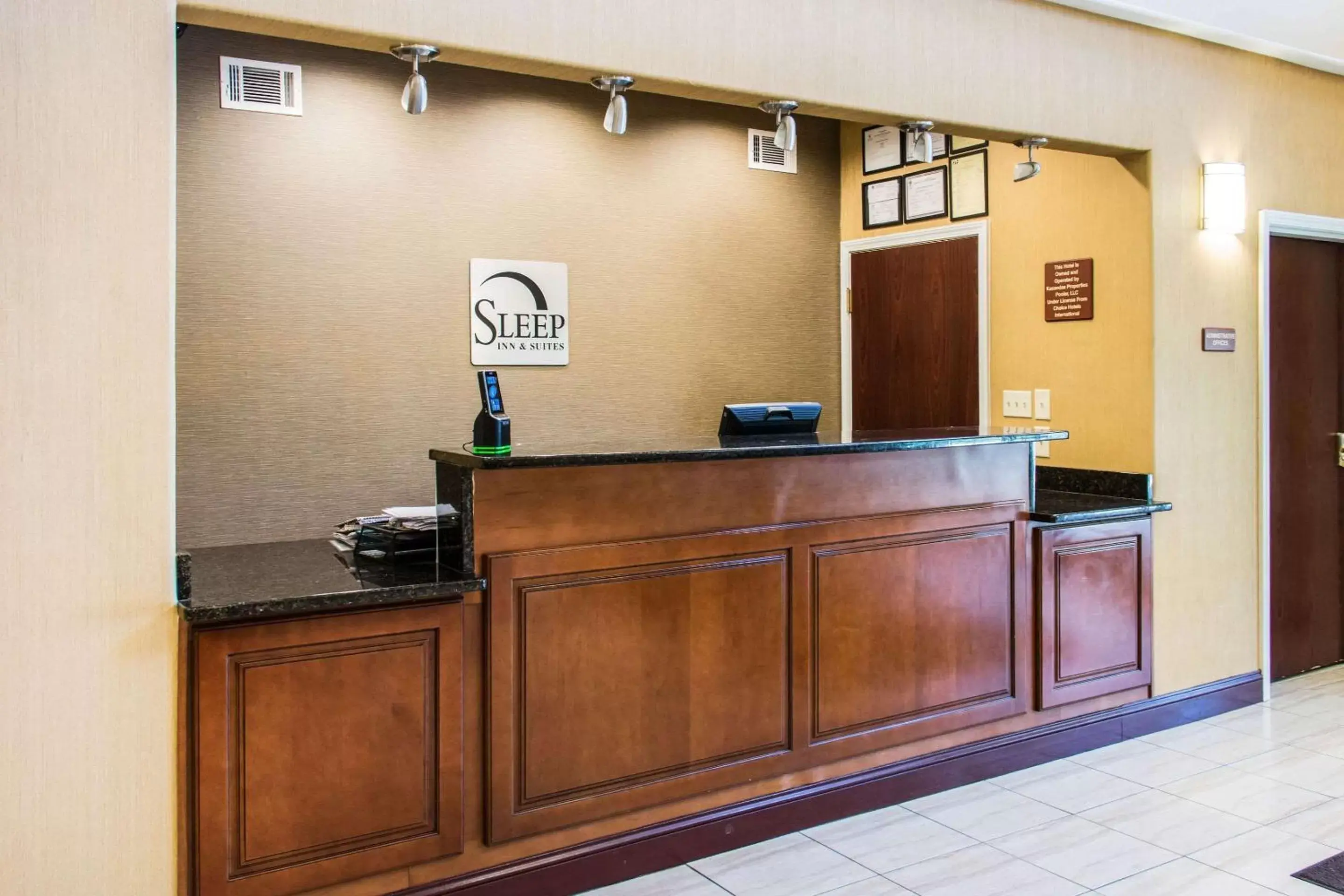 Lobby or reception in Sleep Inn & Suites Pooler Lobby or reception in Sleep Inn & Suites Pooler