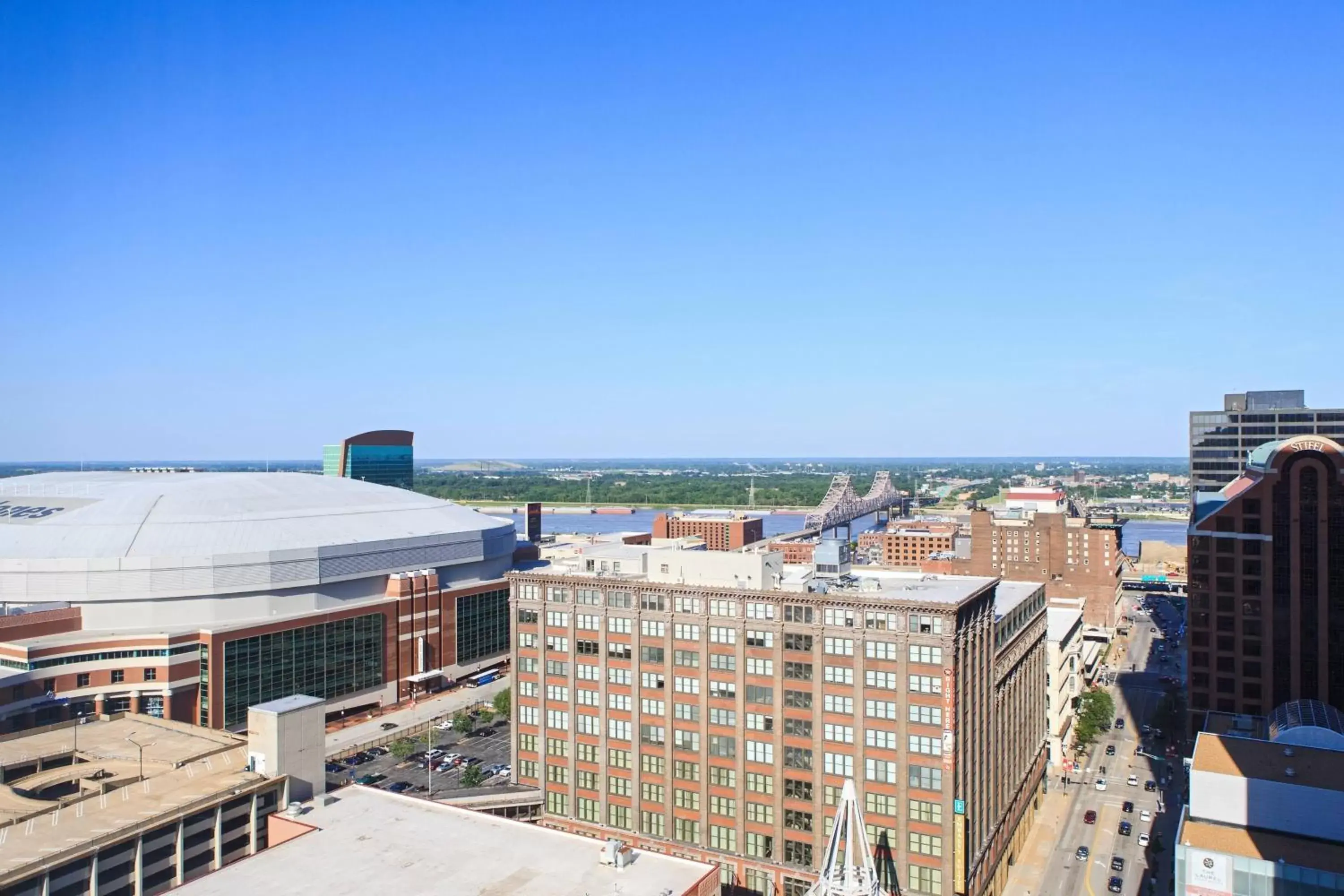 Property building in Marriott St. Louis Grand