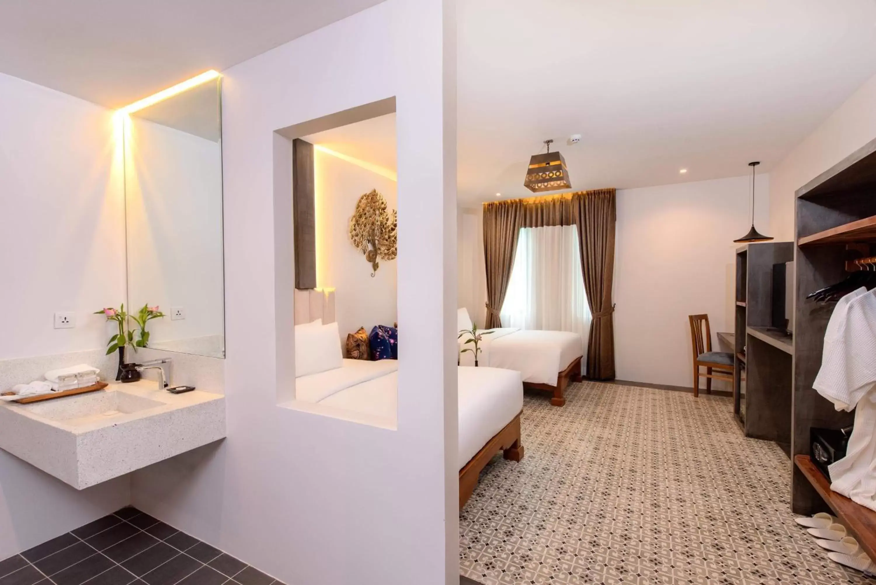 Bedroom, Bed in Siem Reap Palace Hotel & Spa Bedroom, Bed in Siem Reap Palace Hotel & Spa