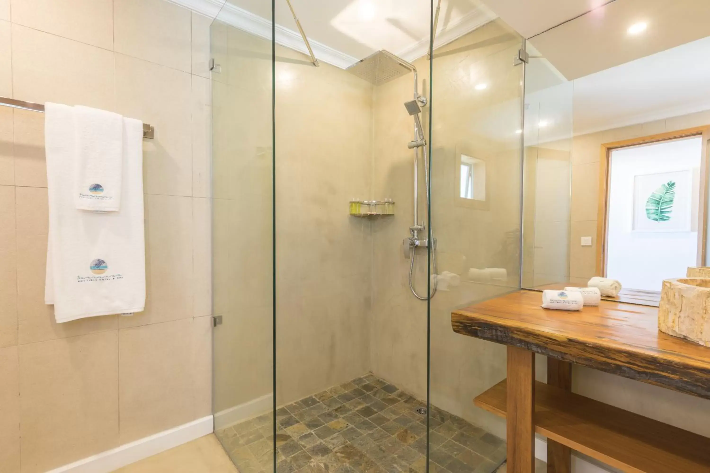 Shower, Bathroom in Seasense Boutique Hotel & Spa - Adults only