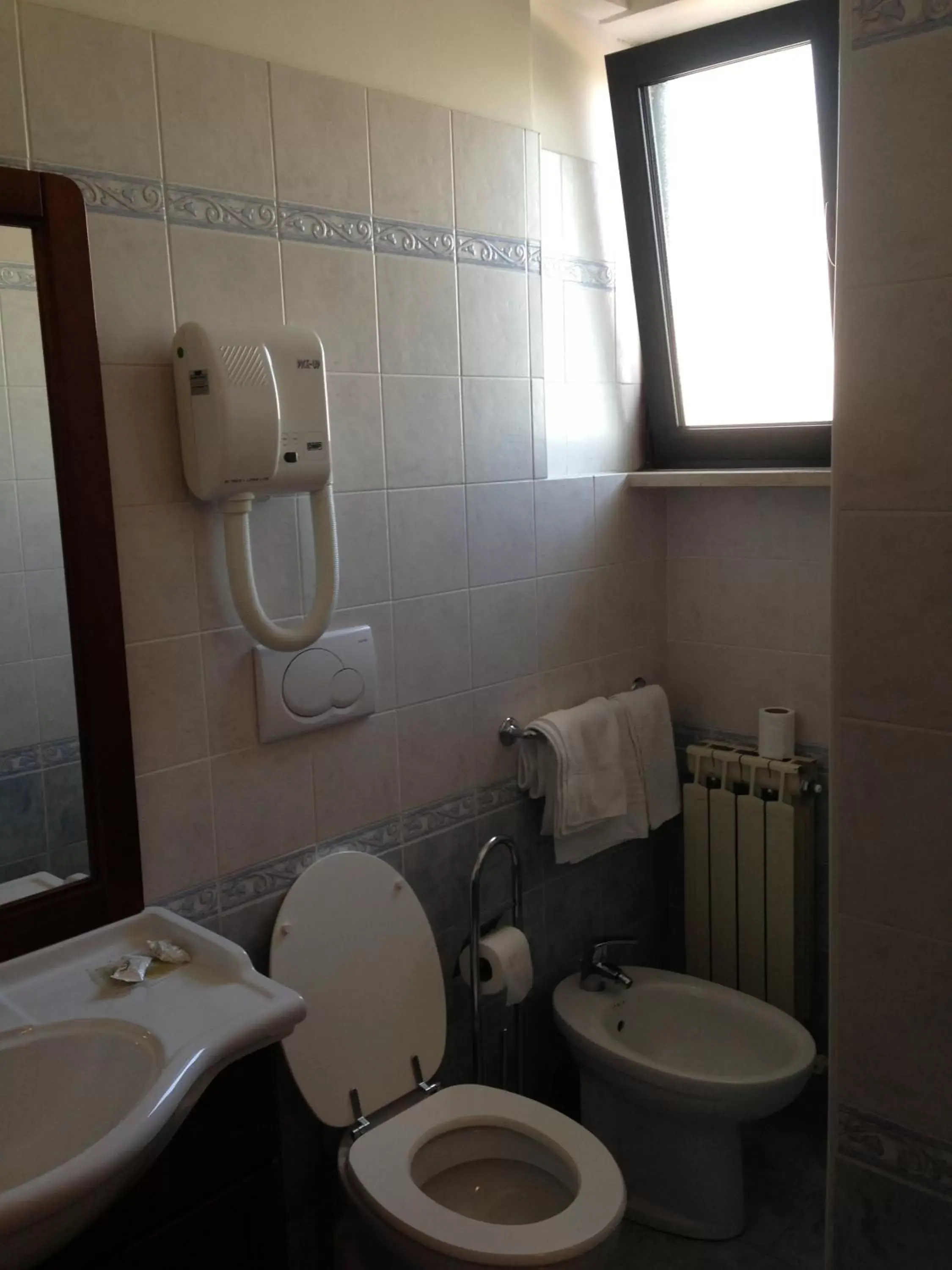 Bathroom in Hotel Pina Ristorante