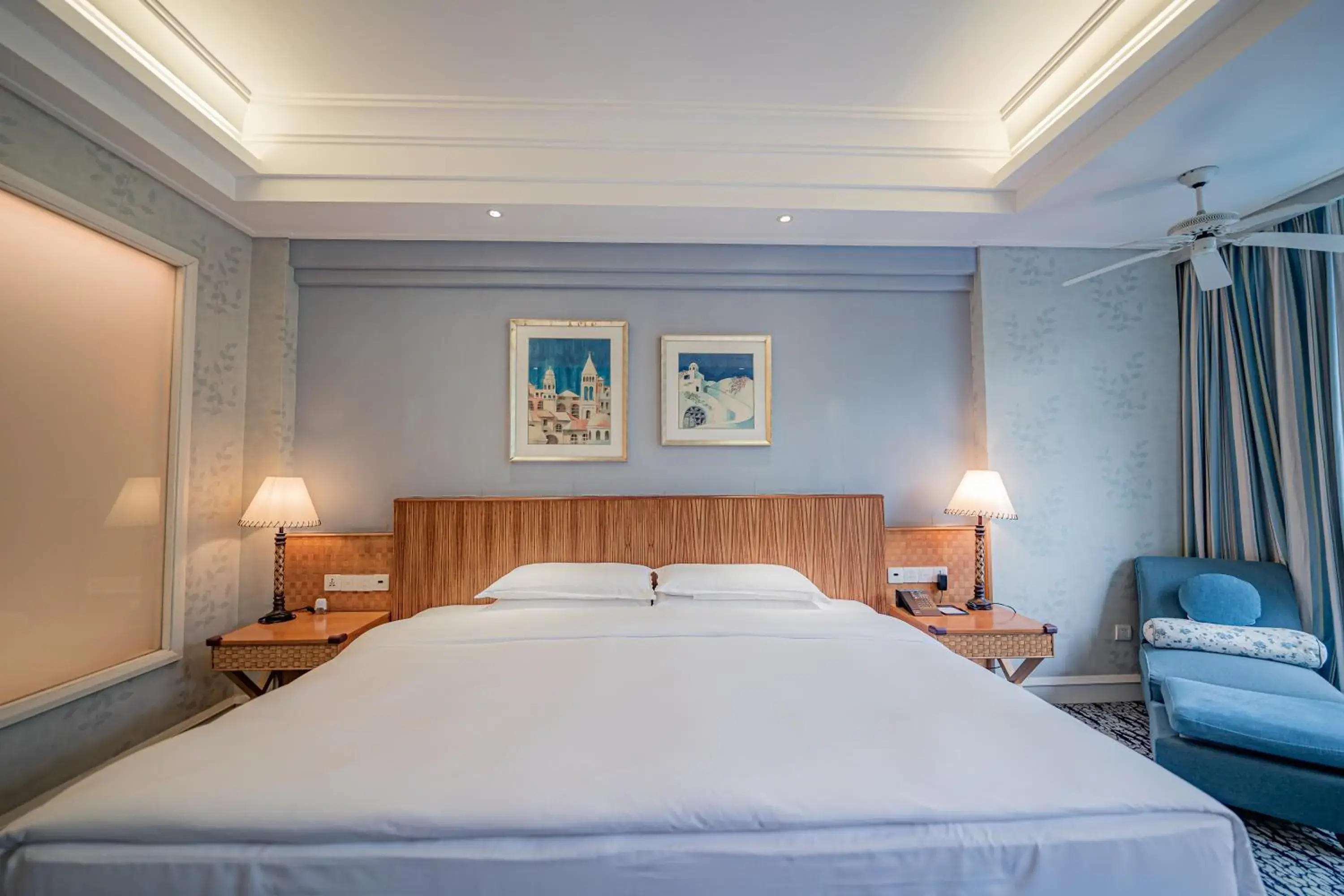 Bed in Goodview Hotel Sangem Tangxia