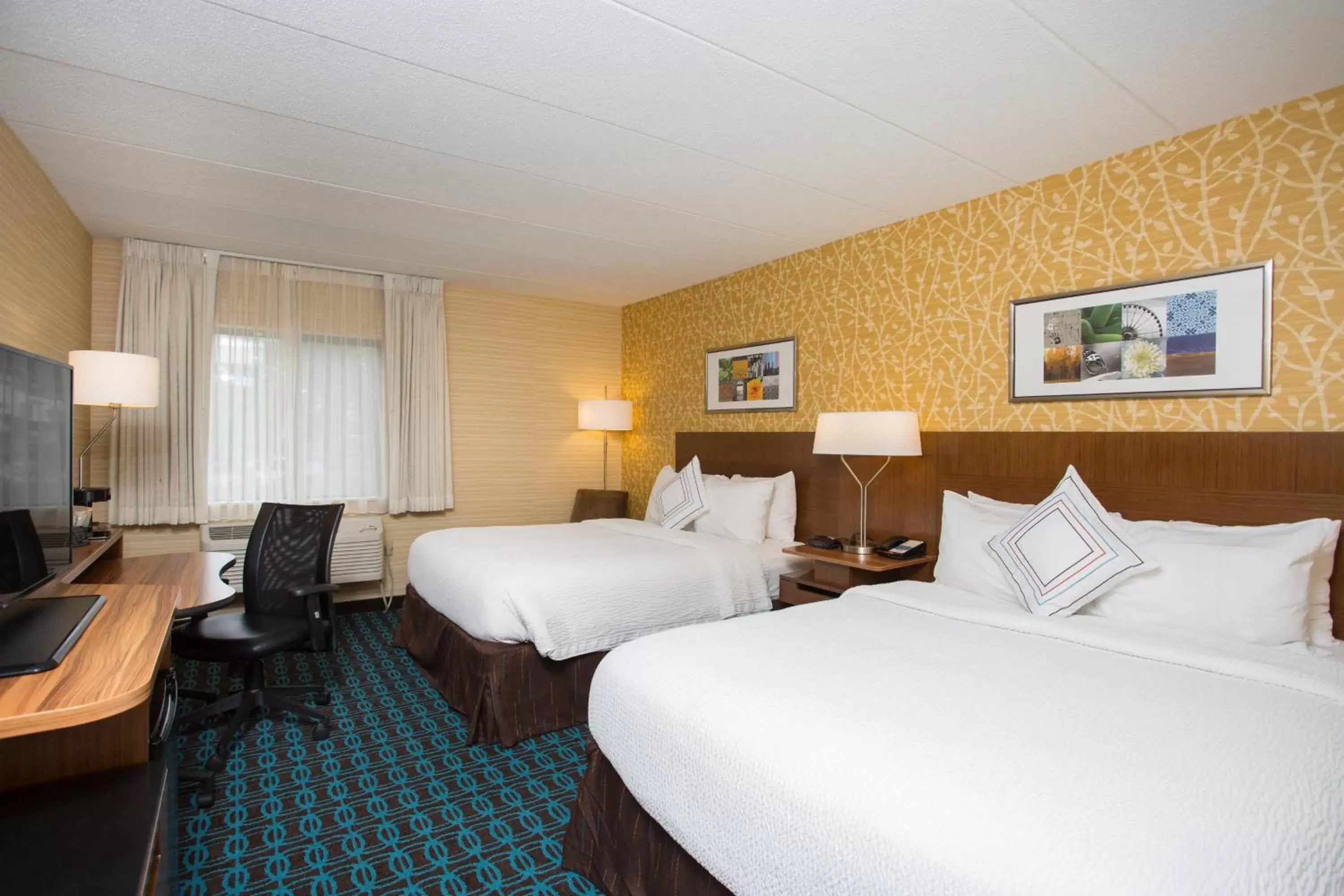 Photo of the whole room, Bed in Fairfield Inn Manchester - Boston Regional Airport